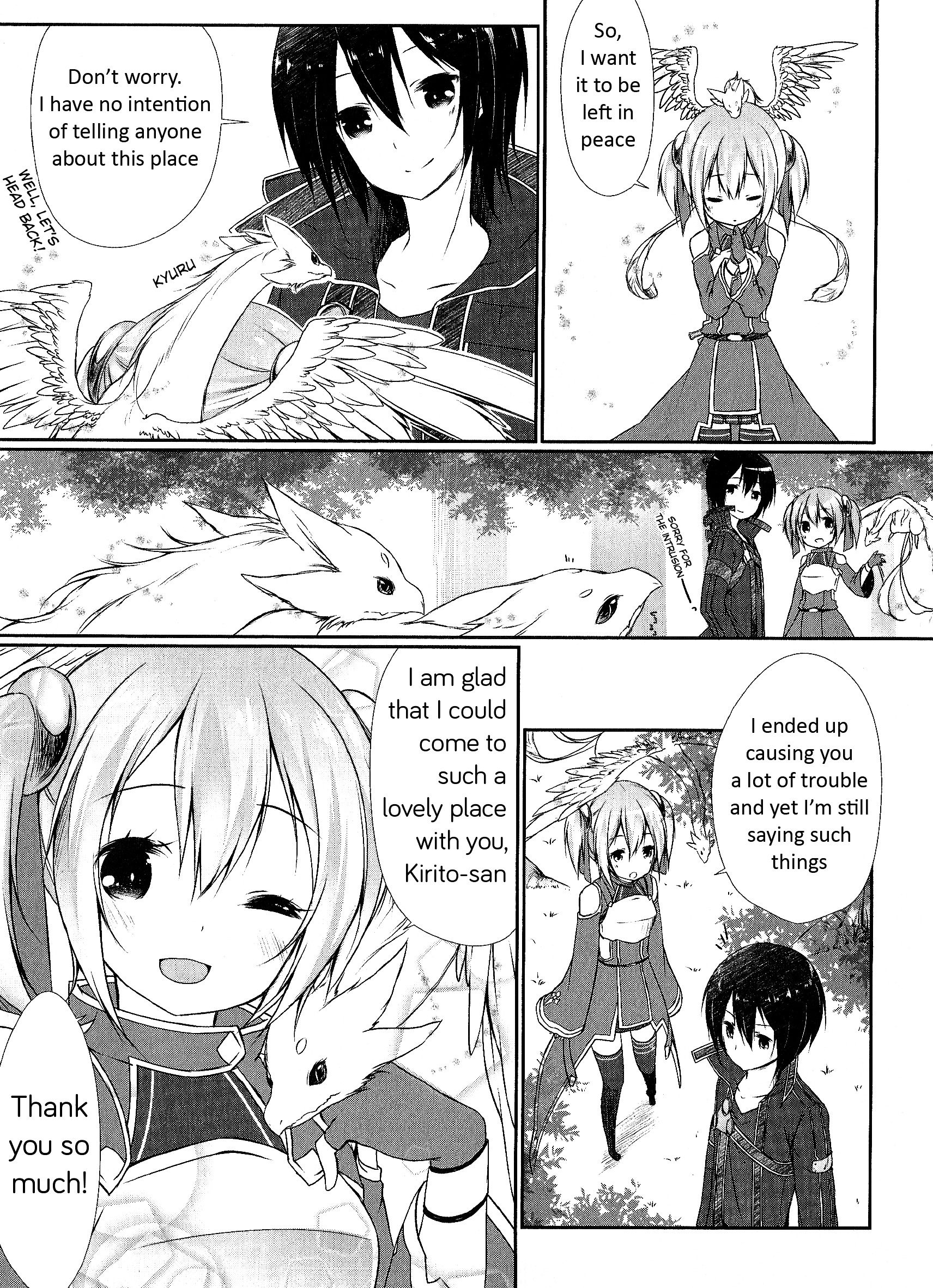 Sword Art Online Comic Anthology - Vol.1 Chapter 2 : The Secret In The Depths Of The Forest