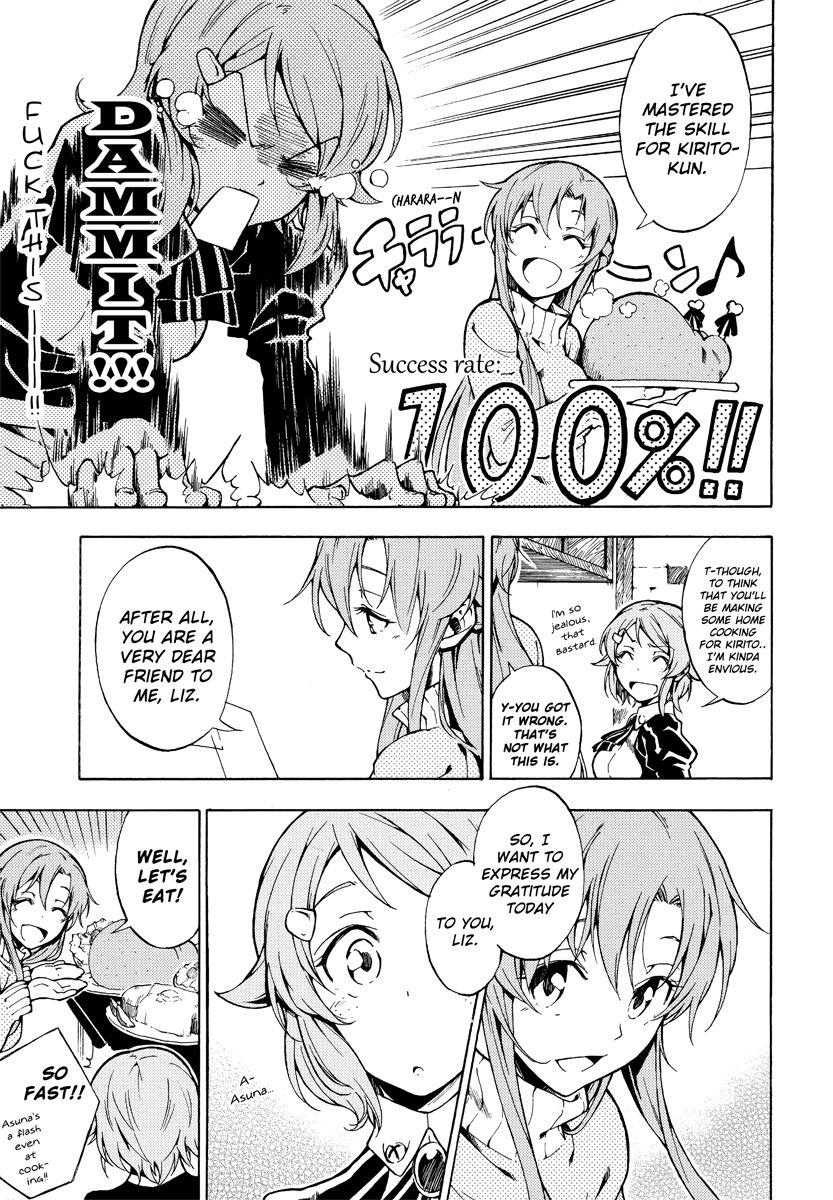 Sword Art Online Comic Anthology - Chapter 3 : Don T Lose, Lisbeth!