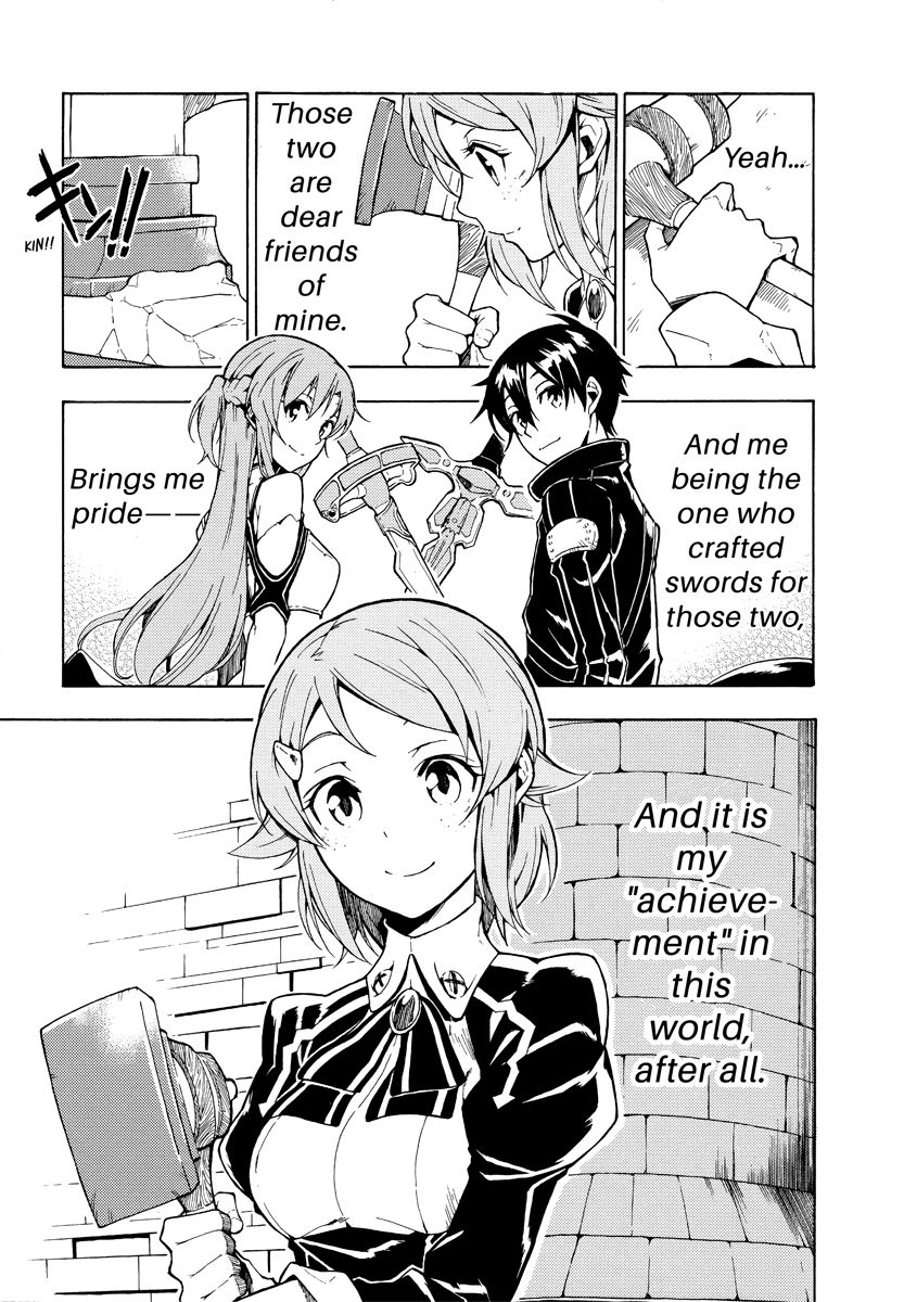 Sword Art Online Comic Anthology - Chapter 3 : Don T Lose, Lisbeth!