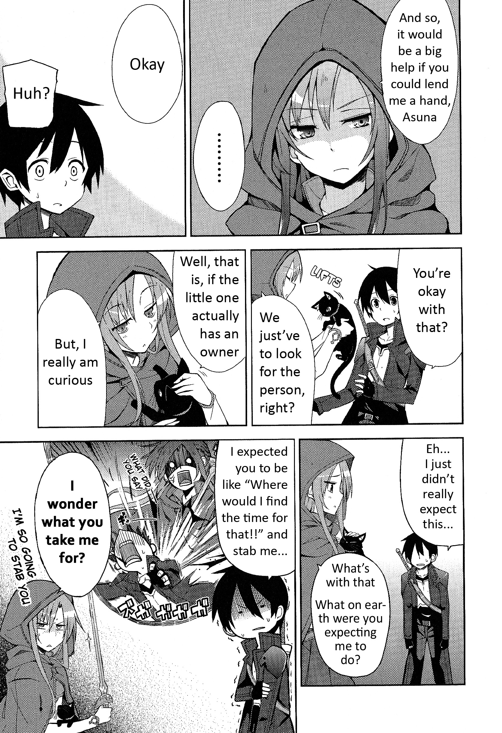 Sword Art Online Comic Anthology - Vol.1 Chapter 8 : Nekoneko Quest Online