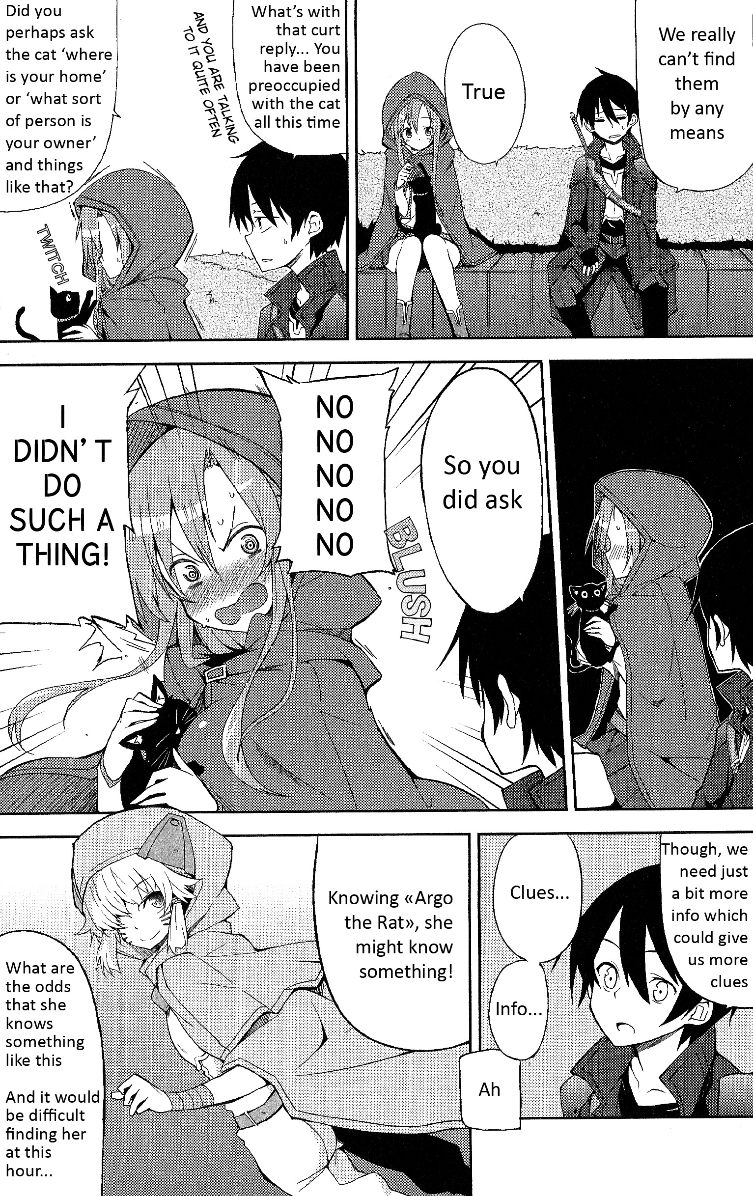 Sword Art Online Comic Anthology - Vol.1 Chapter 8 : Nekoneko Quest Online