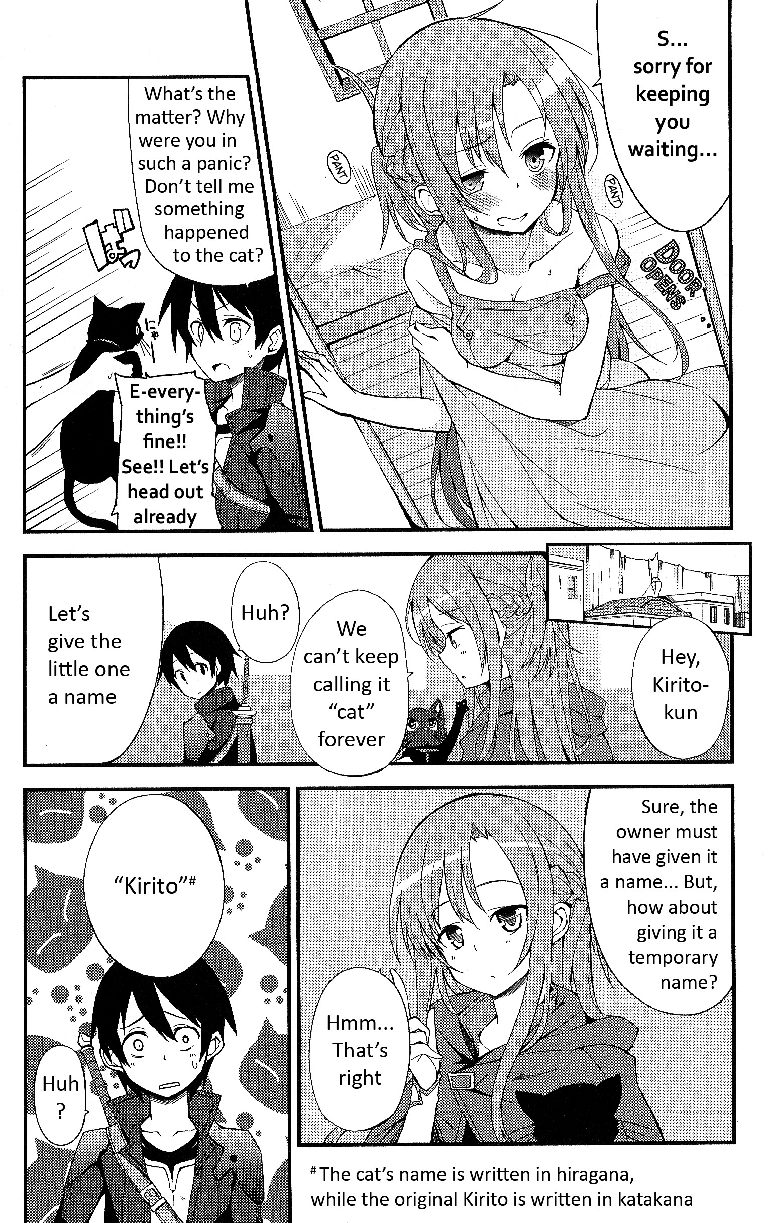 Sword Art Online Comic Anthology - Vol.1 Chapter 8 : Nekoneko Quest Online