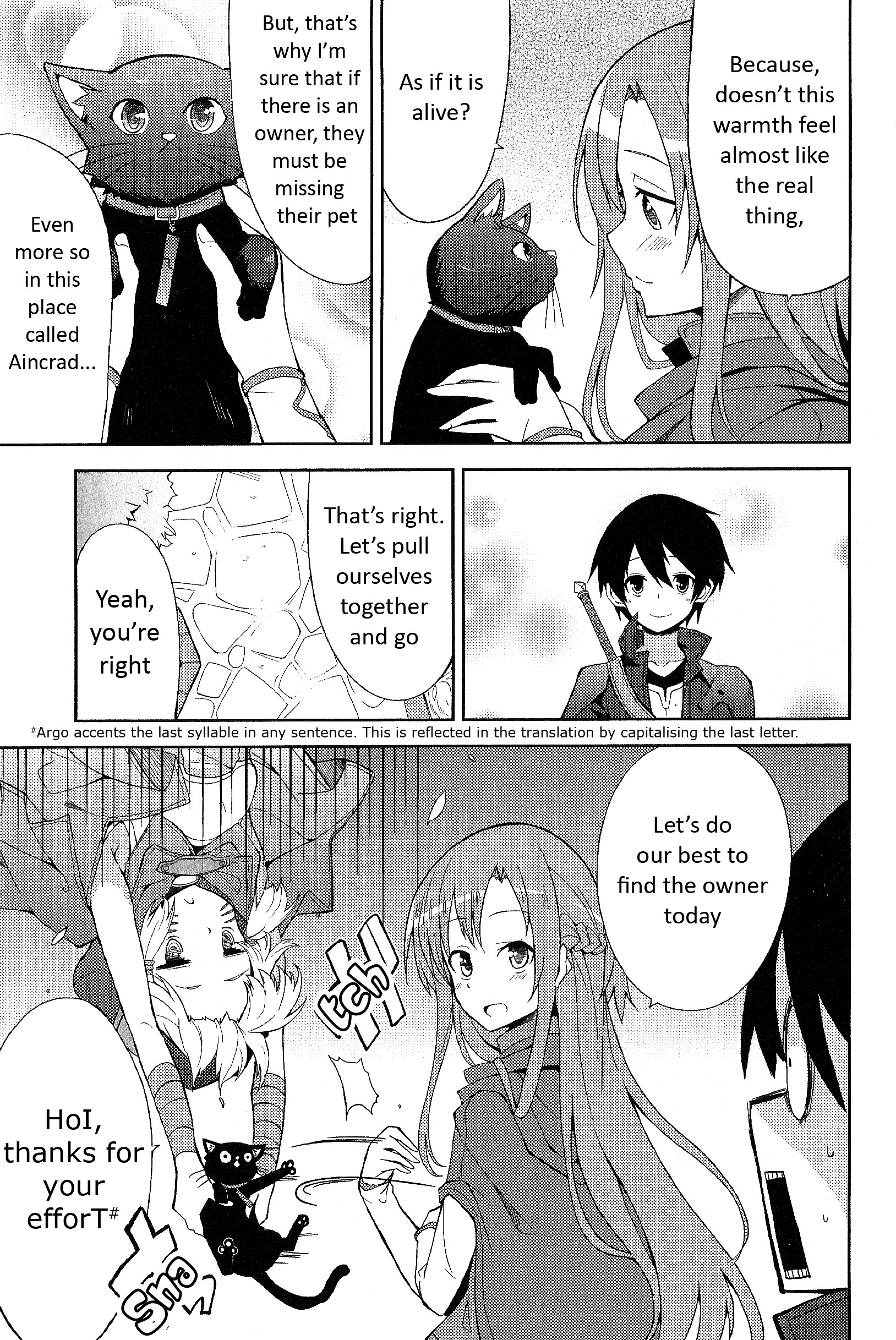 Sword Art Online Comic Anthology - Vol.1 Chapter 8 : Nekoneko Quest Online