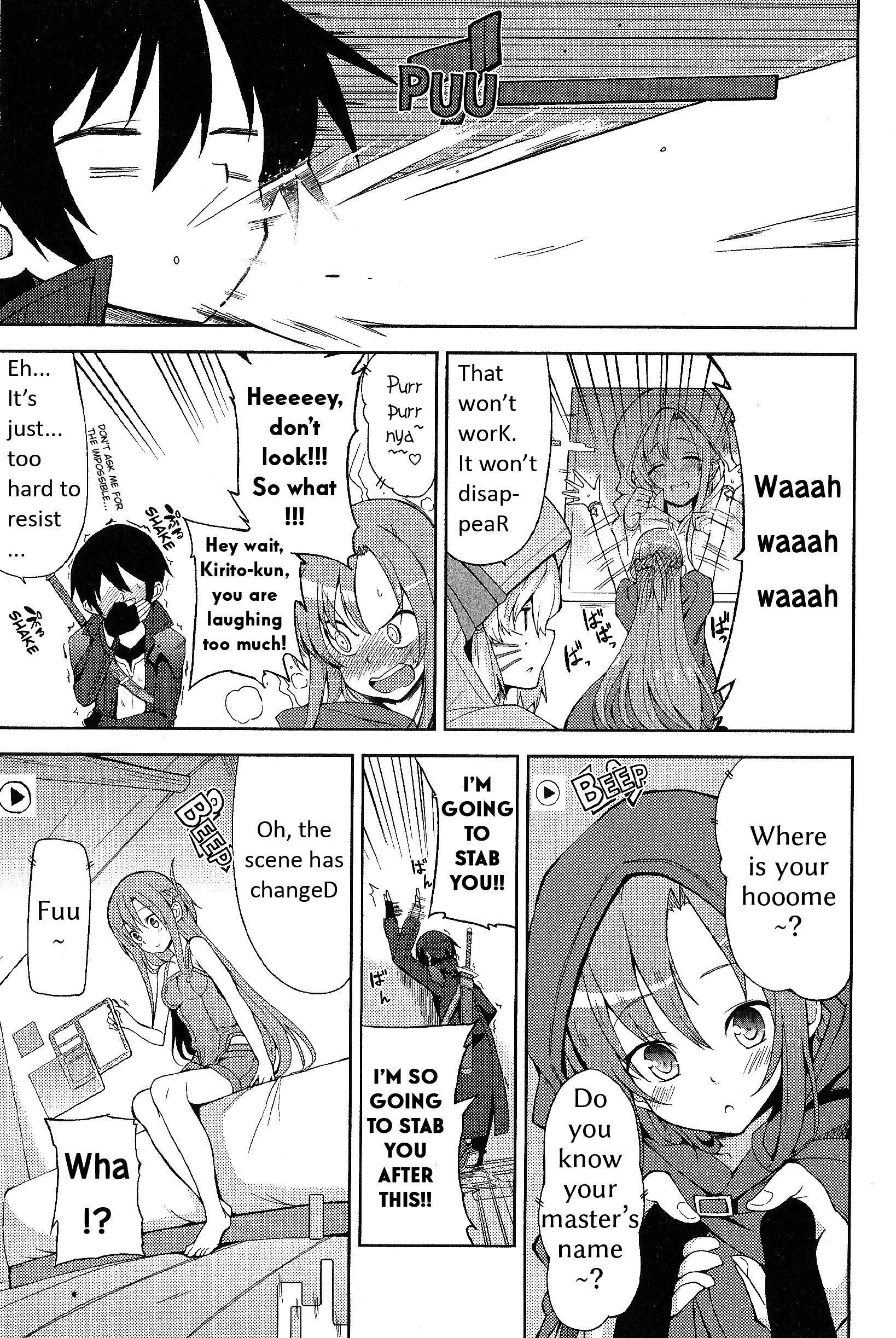 Sword Art Online Comic Anthology - Vol.1 Chapter 8 : Nekoneko Quest Online