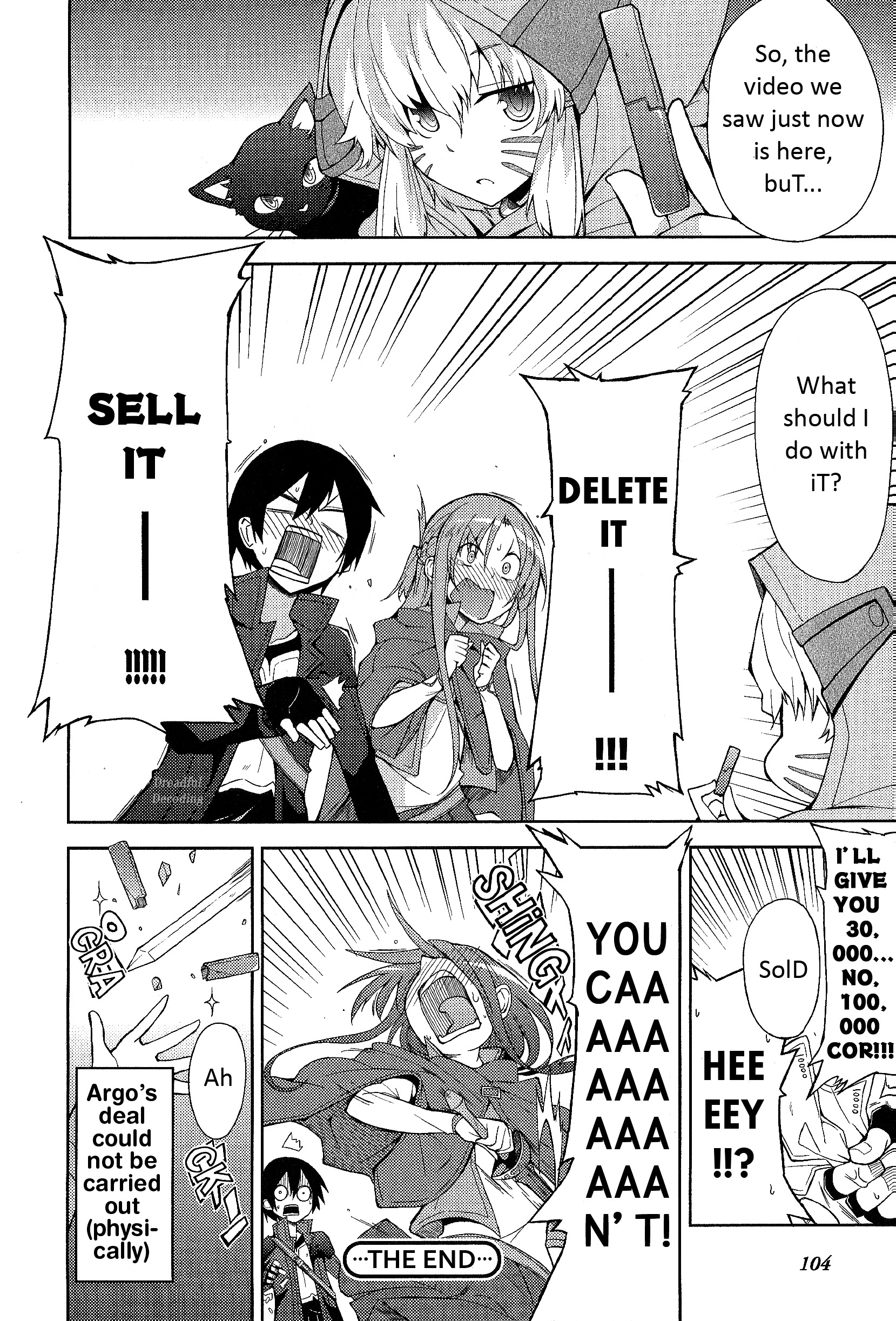 Sword Art Online Comic Anthology - Vol.1 Chapter 8 : Nekoneko Quest Online