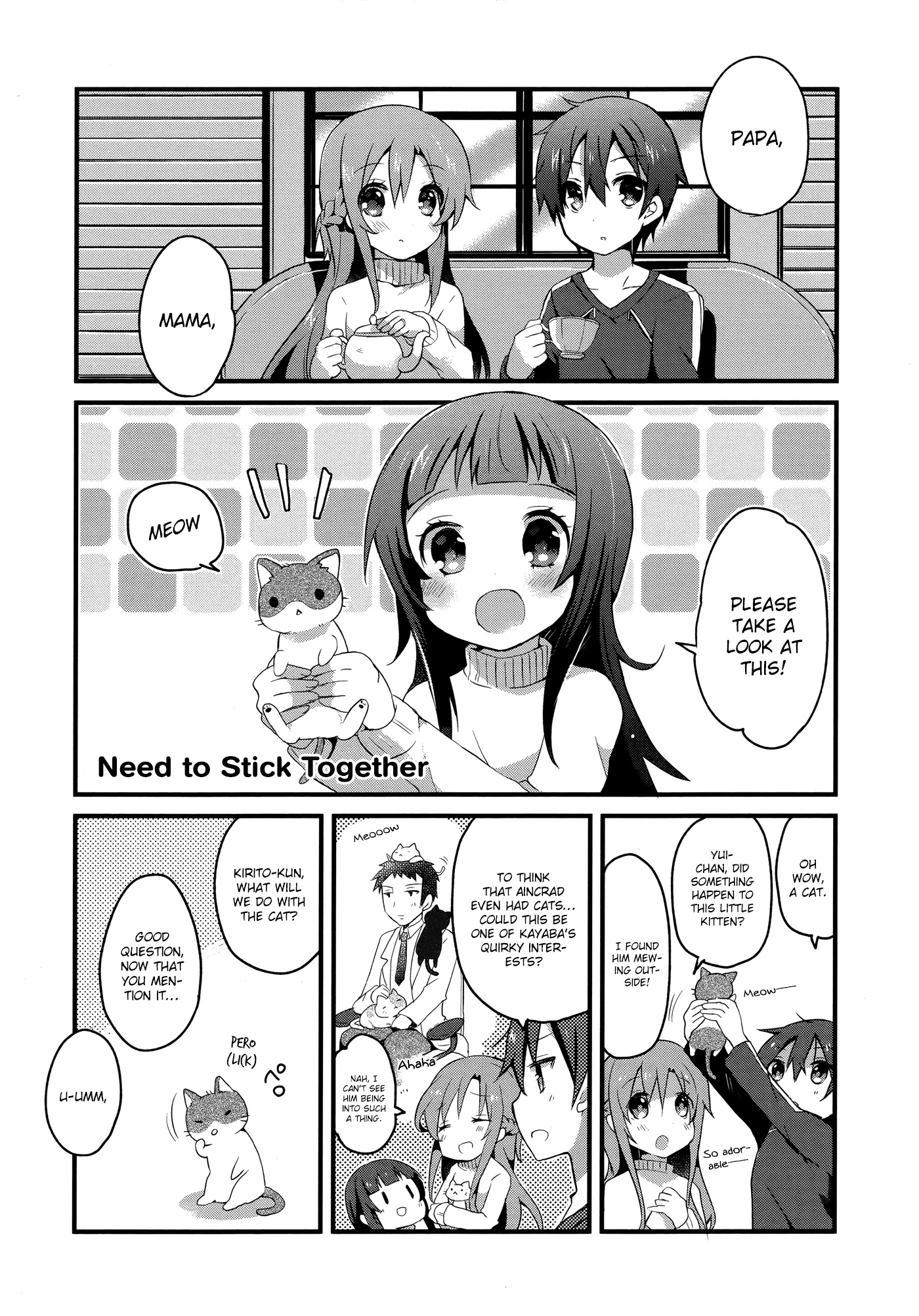 Sword Art Online Comic Anthology - Vol.2 Chapter 10: Need To Stick Together