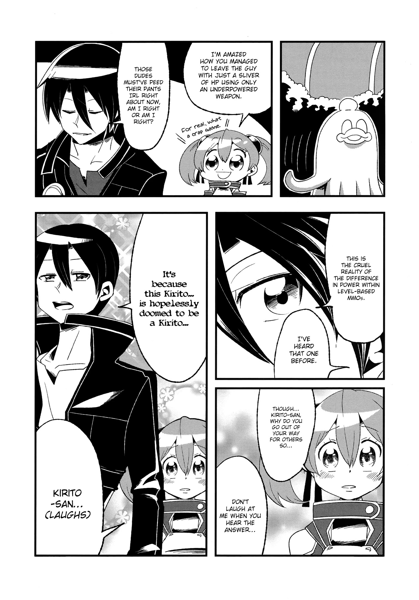 Sword Art Online Comic Anthology - Vol.2 Chapter 11: Yours Faithfully, The Black Swordsman