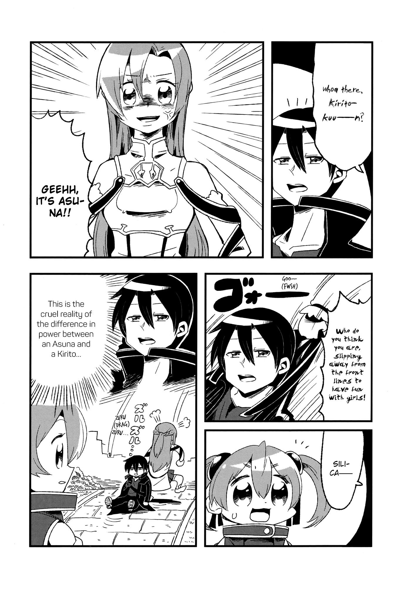 Sword Art Online Comic Anthology - Vol.2 Chapter 11: Yours Faithfully, The Black Swordsman