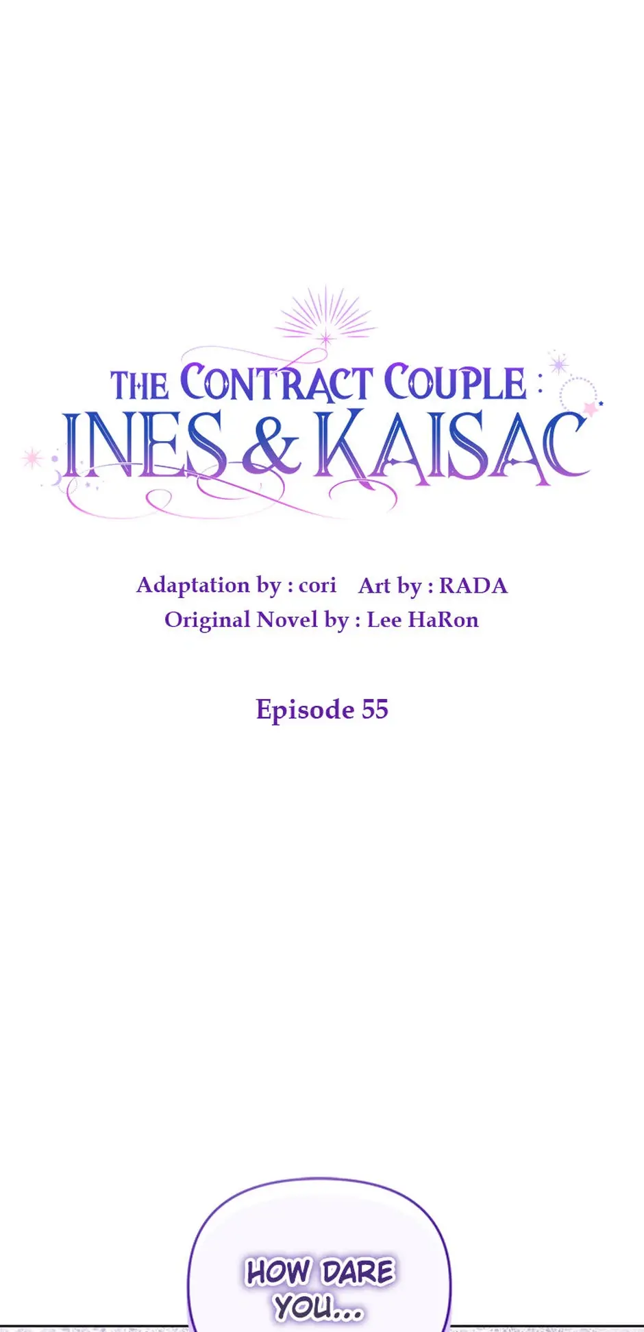 The Contract Couple: Ines & Kaisac - Chapter 55