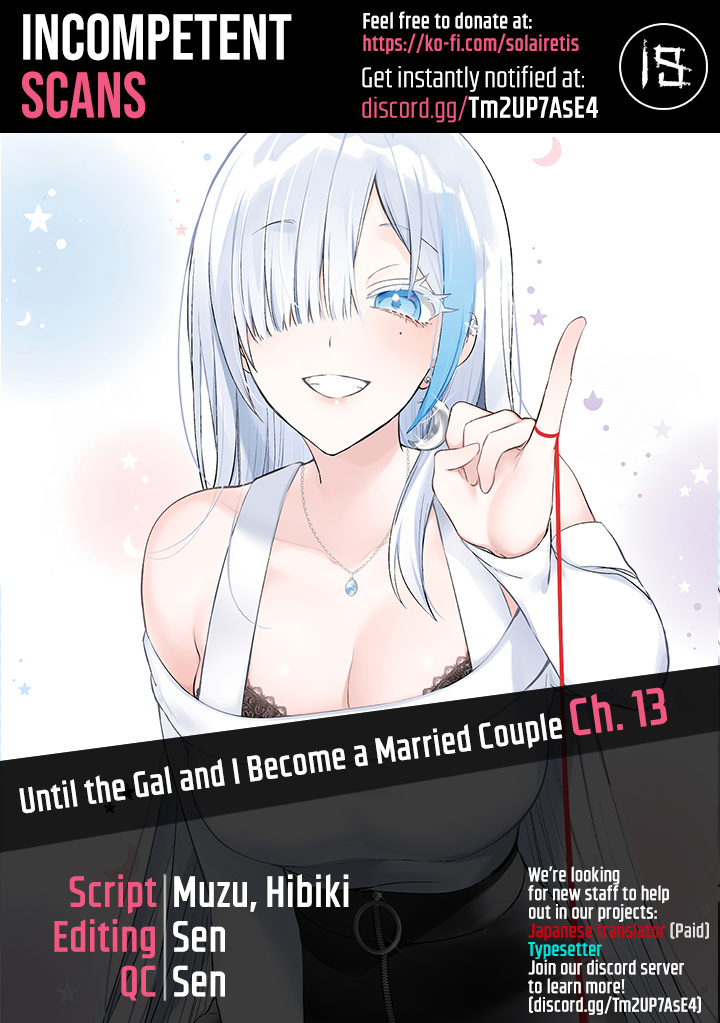 Until The Gal And I Become A Married Couple - Chapter 13