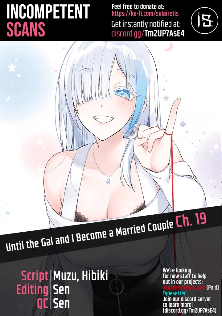 Until The Gal And I Become A Married Couple - Chapter 19