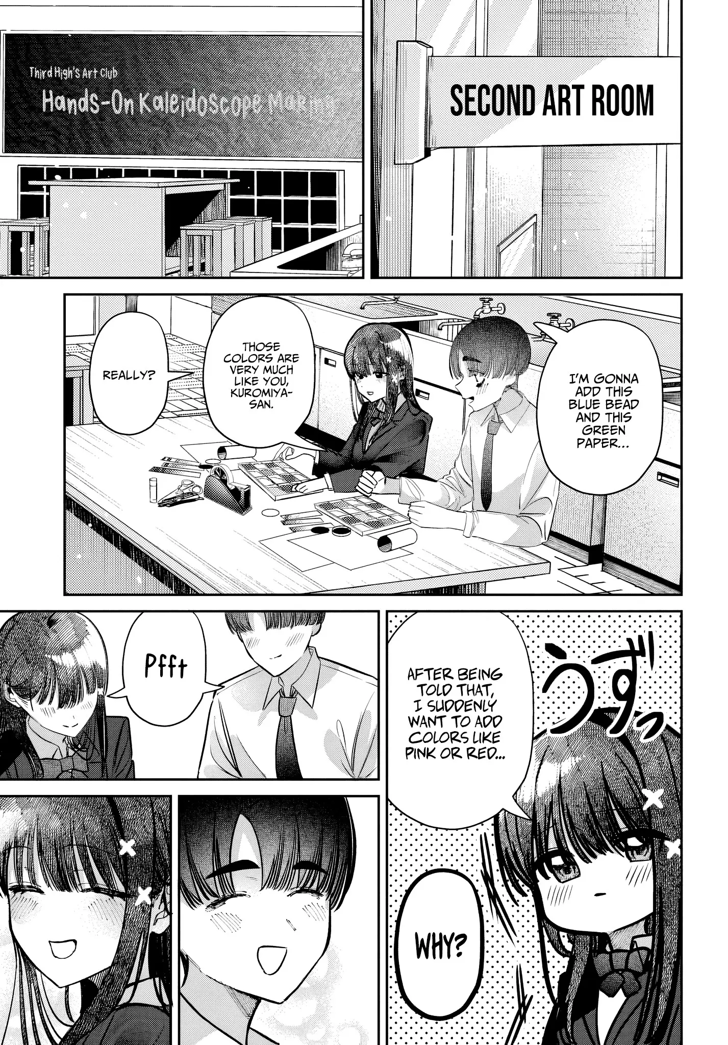 Houkago No Idol Ni Wa Himitsu Ga Aru - Chapter 45: Kuromiya-San And Kaleidoscope