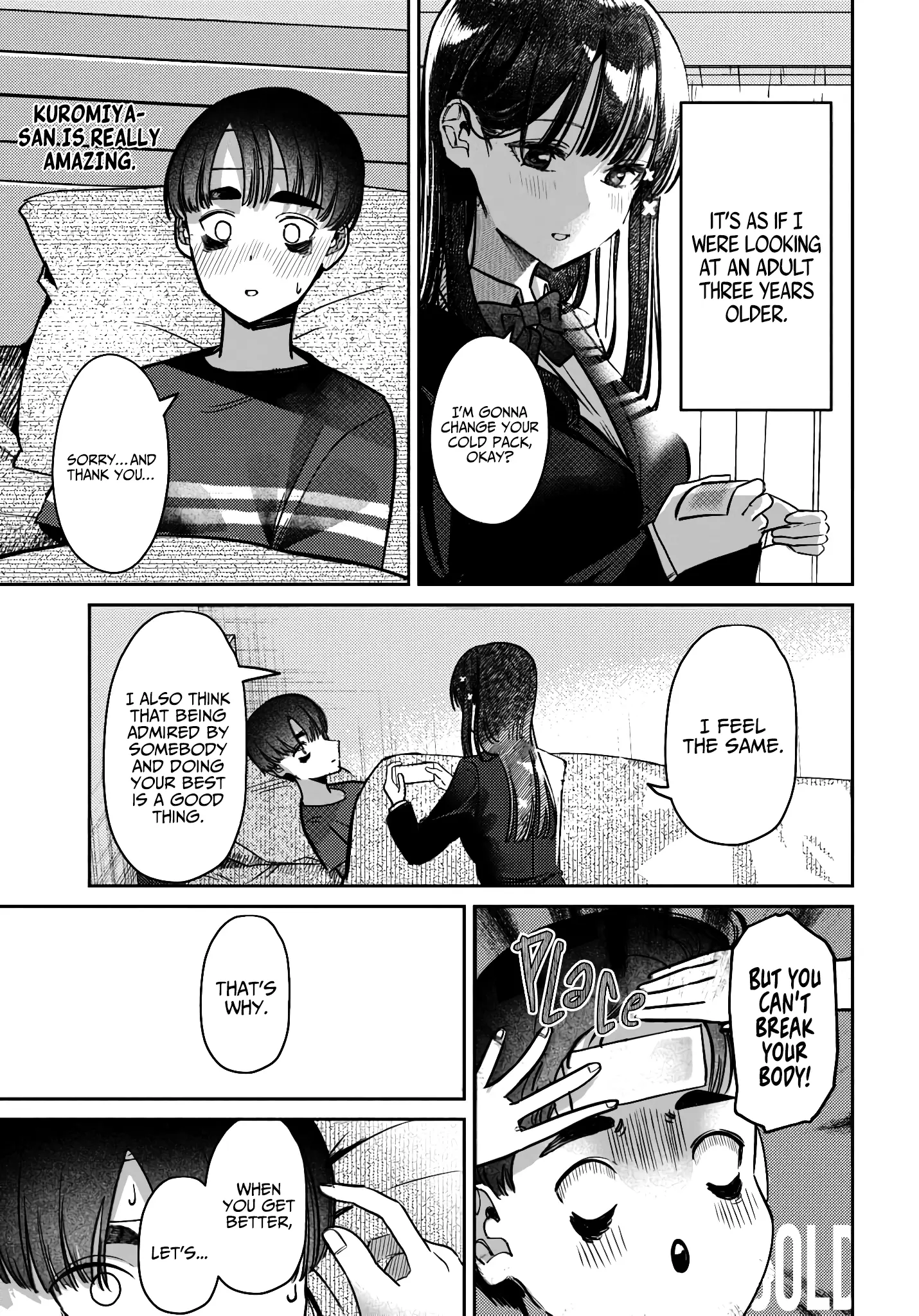 Houkago No Idol Ni Wa Himitsu Ga Aru - Chapter 41: Kuromiya-San And Nursing