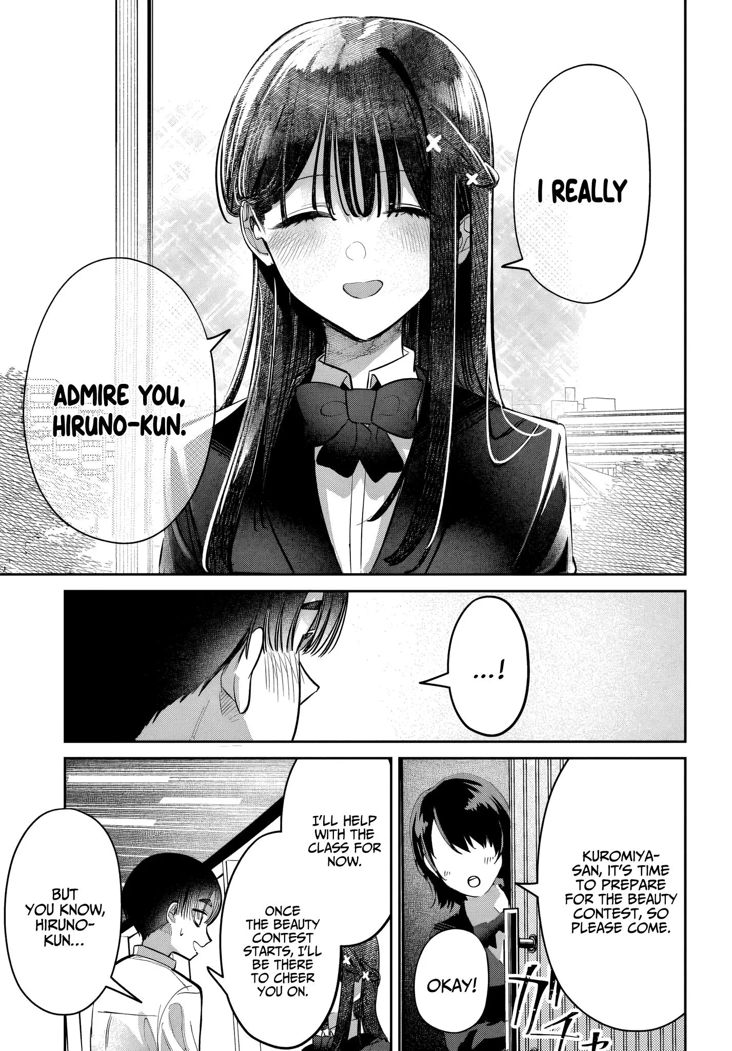 Houkago No Idol Ni Wa Himitsu Ga Aru - Chapter 43: Kuromiya-San And Admiration