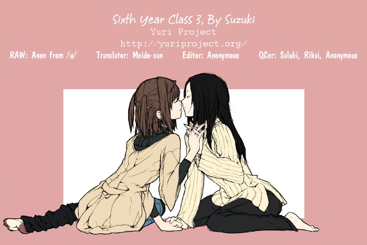 Sixth Year Class 3, By Suzuki - Chapter 0 : [Oneshot]