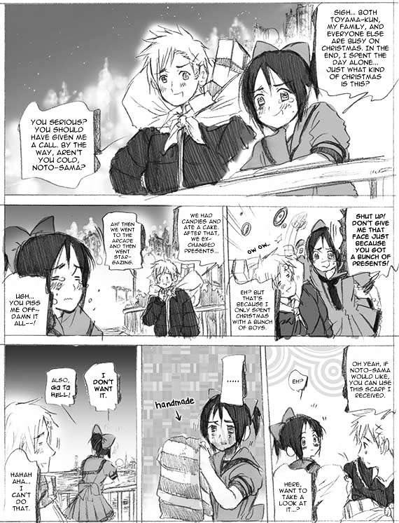 Susume! Kitakou Housoubu - Chapter 11.2 : Noto-Sama S Christmas Revenge: Hetalia, Susume! Kitakou Housoubu, An...