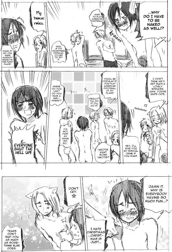 Susume! Kitakou Housoubu - Chapter 11.2 : Noto-Sama S Christmas Revenge: Hetalia, Susume! Kitakou Housoubu, An...