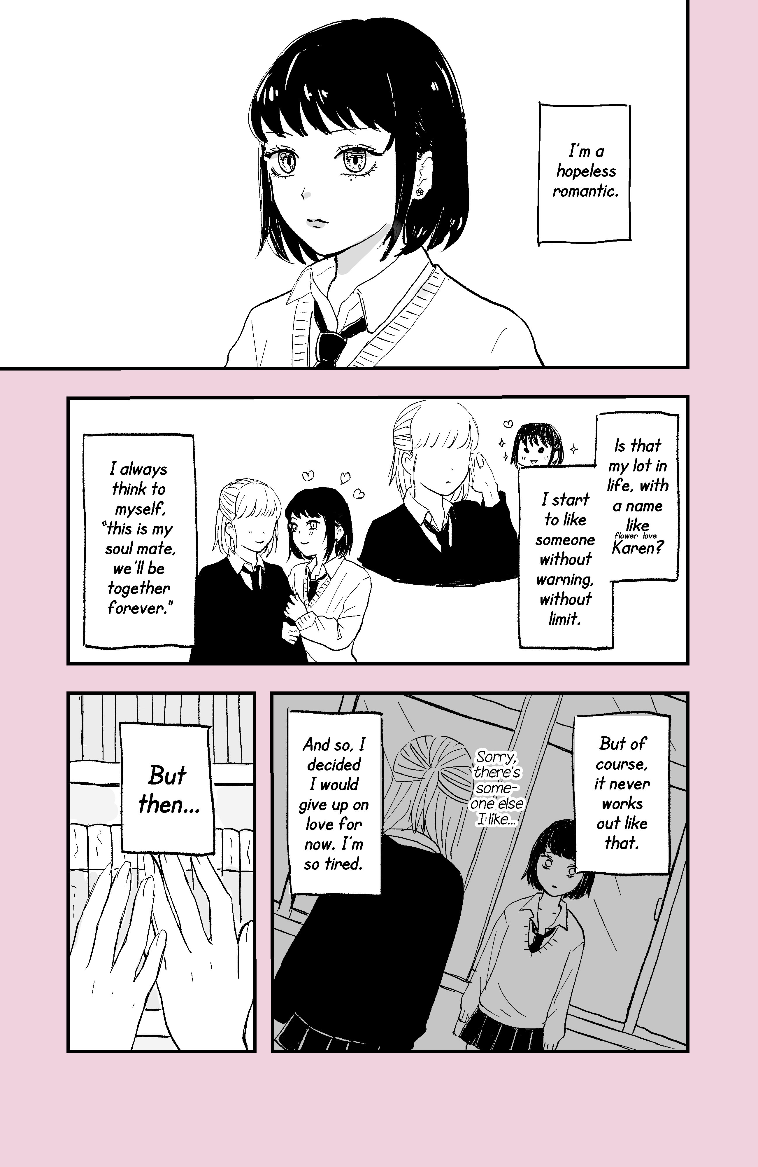 Hanakagari - Chapter 3: A Hopeless Romantic Wants To Give Up On Love