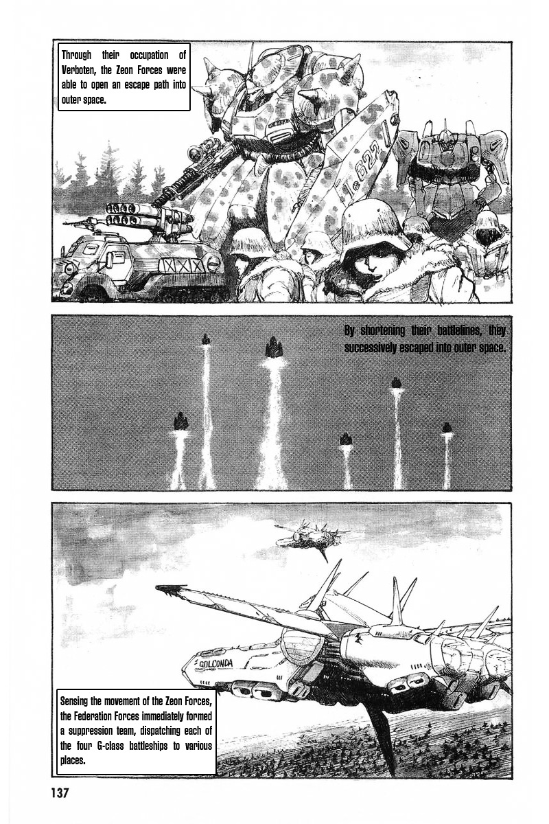 Kidou Senshi Gundam: Zeon No Saiko - Vol.1 Chapter 5 : Episode V Operation 'Return Of The Cosmos' [End]