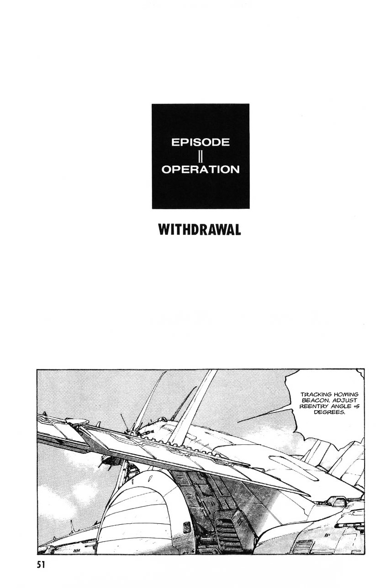 Kidou Senshi Gundam: Zeon No Saiko - Vol.1 Chapter 2 : Episode Ii Operation 'Withdrawal'