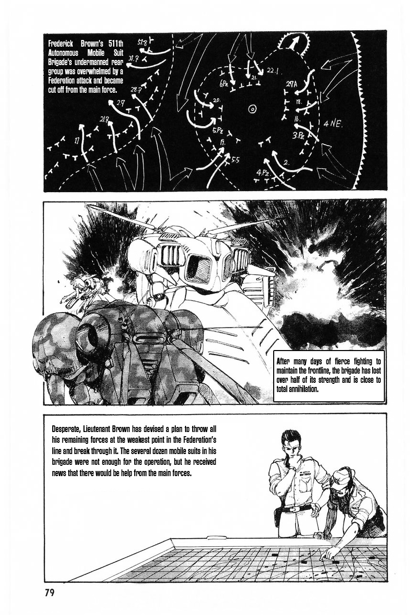 Kidou Senshi Gundam: Zeon No Saiko - Vol.1 Chapter 3 : Episode Iii Operation 'Escape'