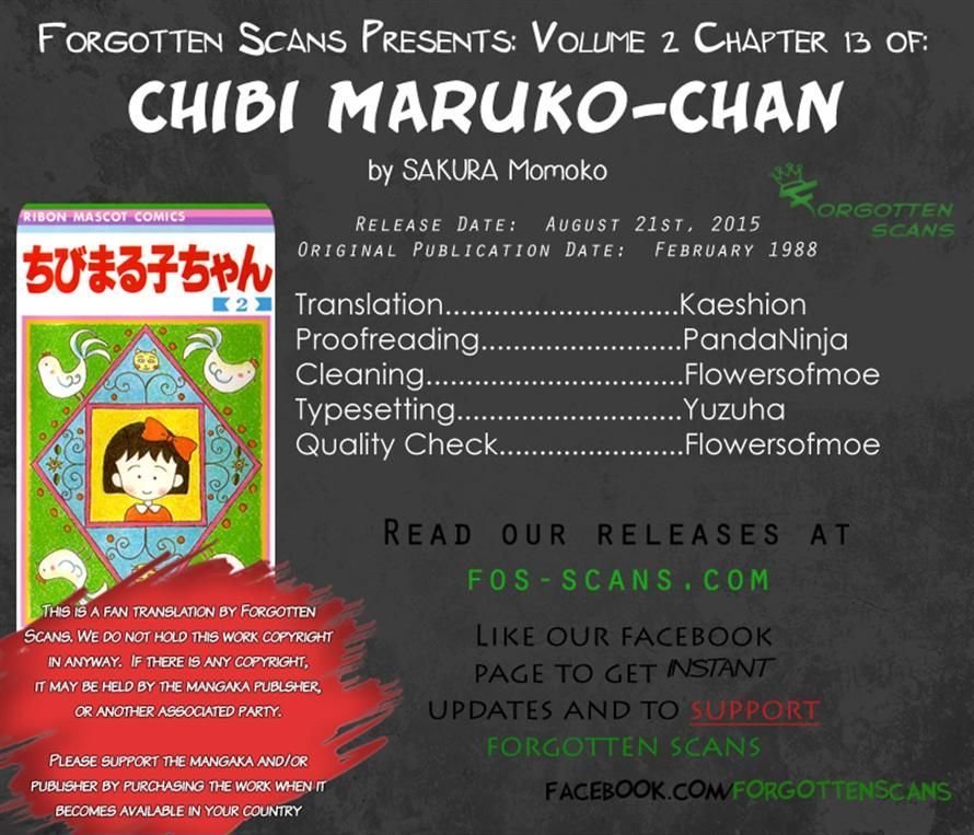 Chibi Maruko-Chan - Vol.2 Chapter 13