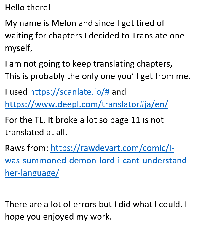 I Was Summoned By The Demon Lord, But I Can't Understand Her Language - Chapter 29