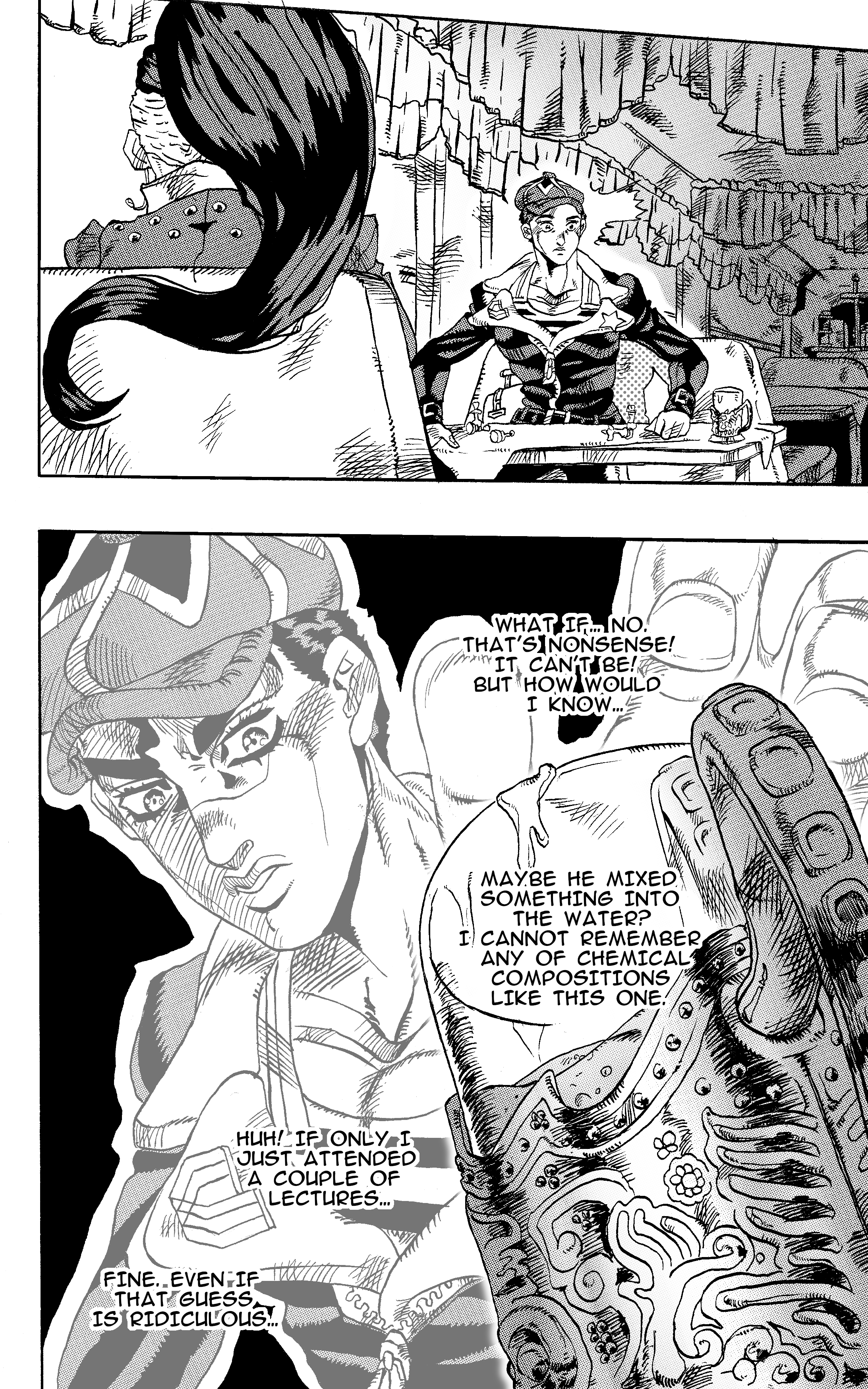 Jojo's Bizarre Adventure: Moscow Calling (Doujinshi) - Vol.1 Chapter 7: This Train Is On Fire Part 2