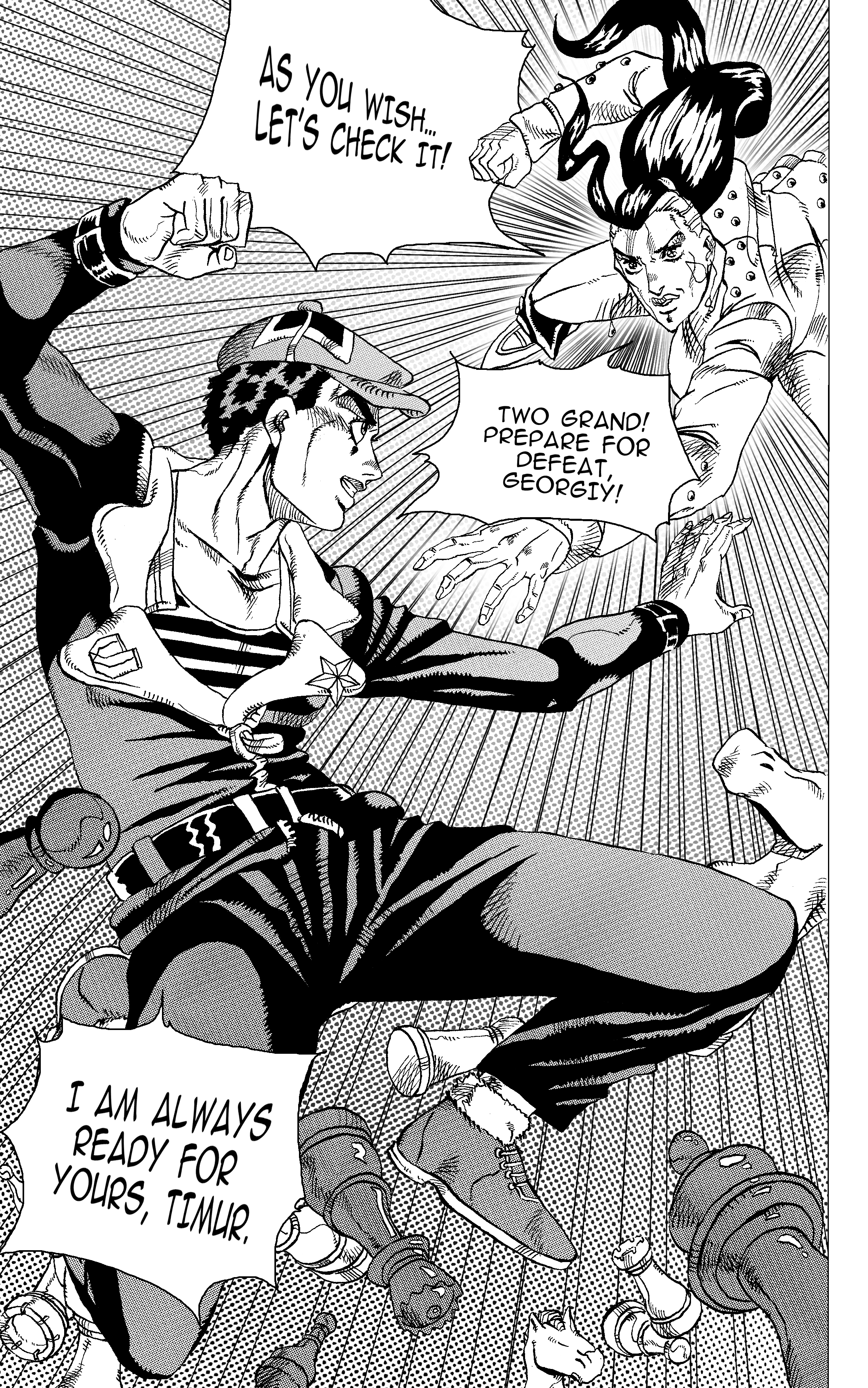 Jojo's Bizarre Adventure: Moscow Calling (Doujinshi) - Vol.1 Chapter 7: This Train Is On Fire Part 2