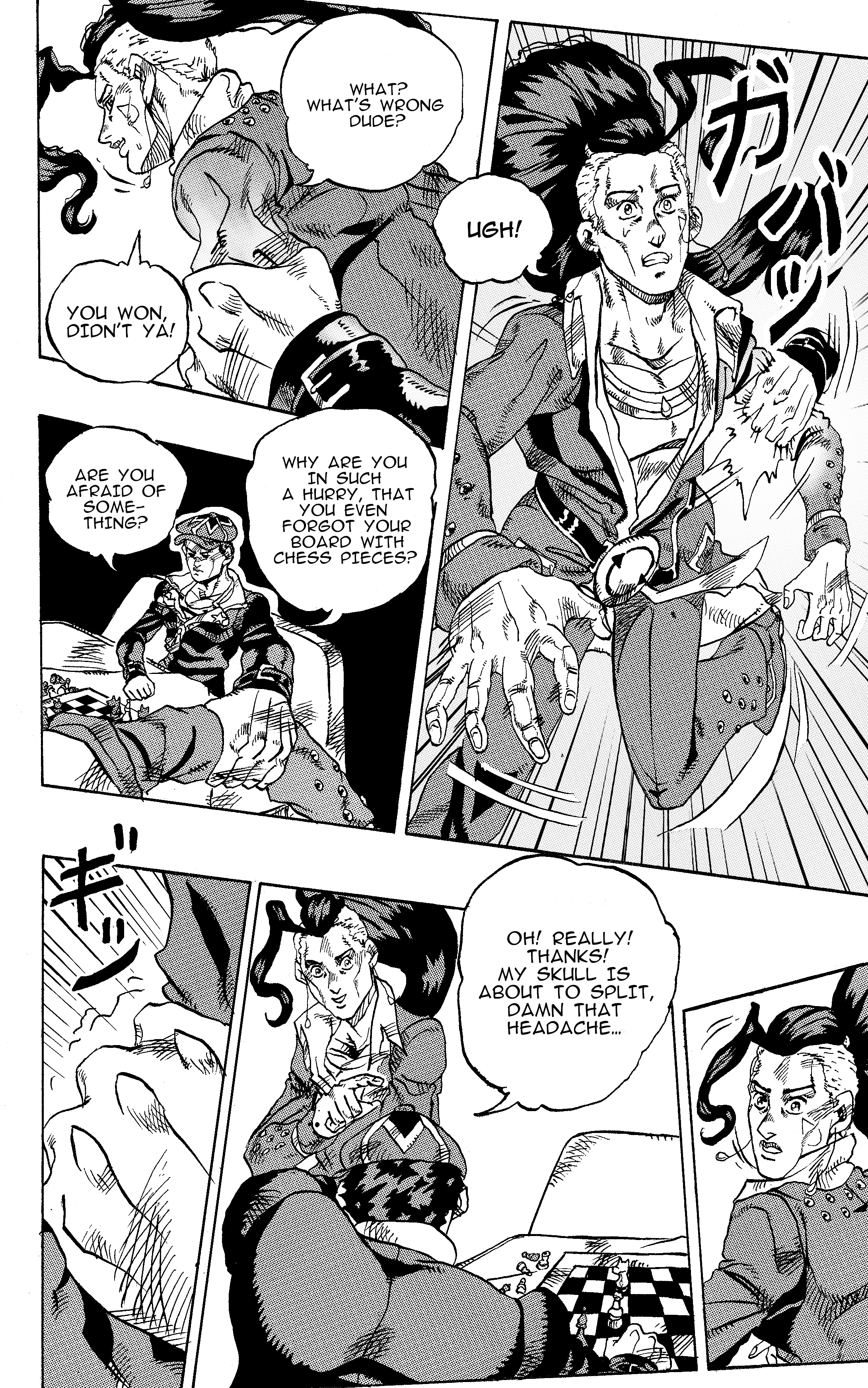 Jojo's Bizarre Adventure: Moscow Calling (Doujinshi) - Vol.1 Chapter 7: This Train Is On Fire Part 2