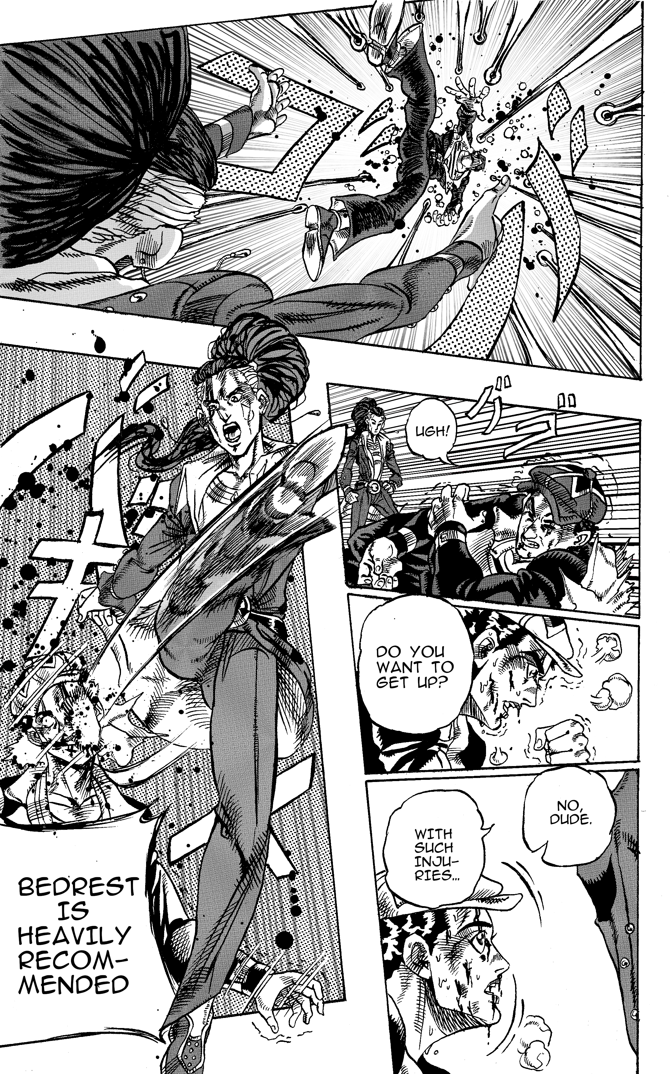 Jojo's Bizarre Adventure: Moscow Calling (Doujinshi) - Vol.2 Chapter 8: This Train Is On Fire Part 3