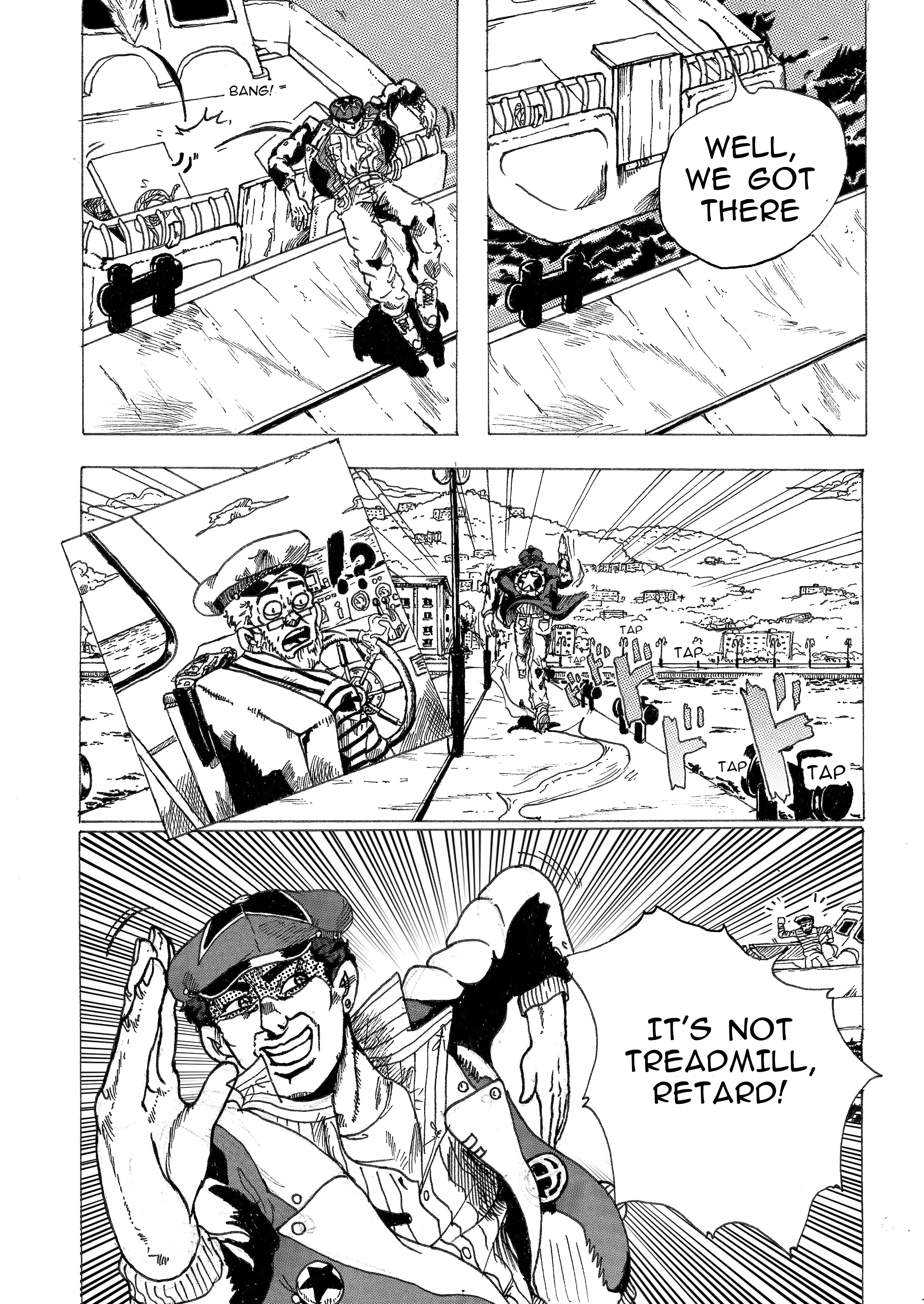 Jojo's Bizarre Adventure: Moscow Calling (Doujinshi) - Vol.1 Chapter 1: Vladivostok 2000 Part 1