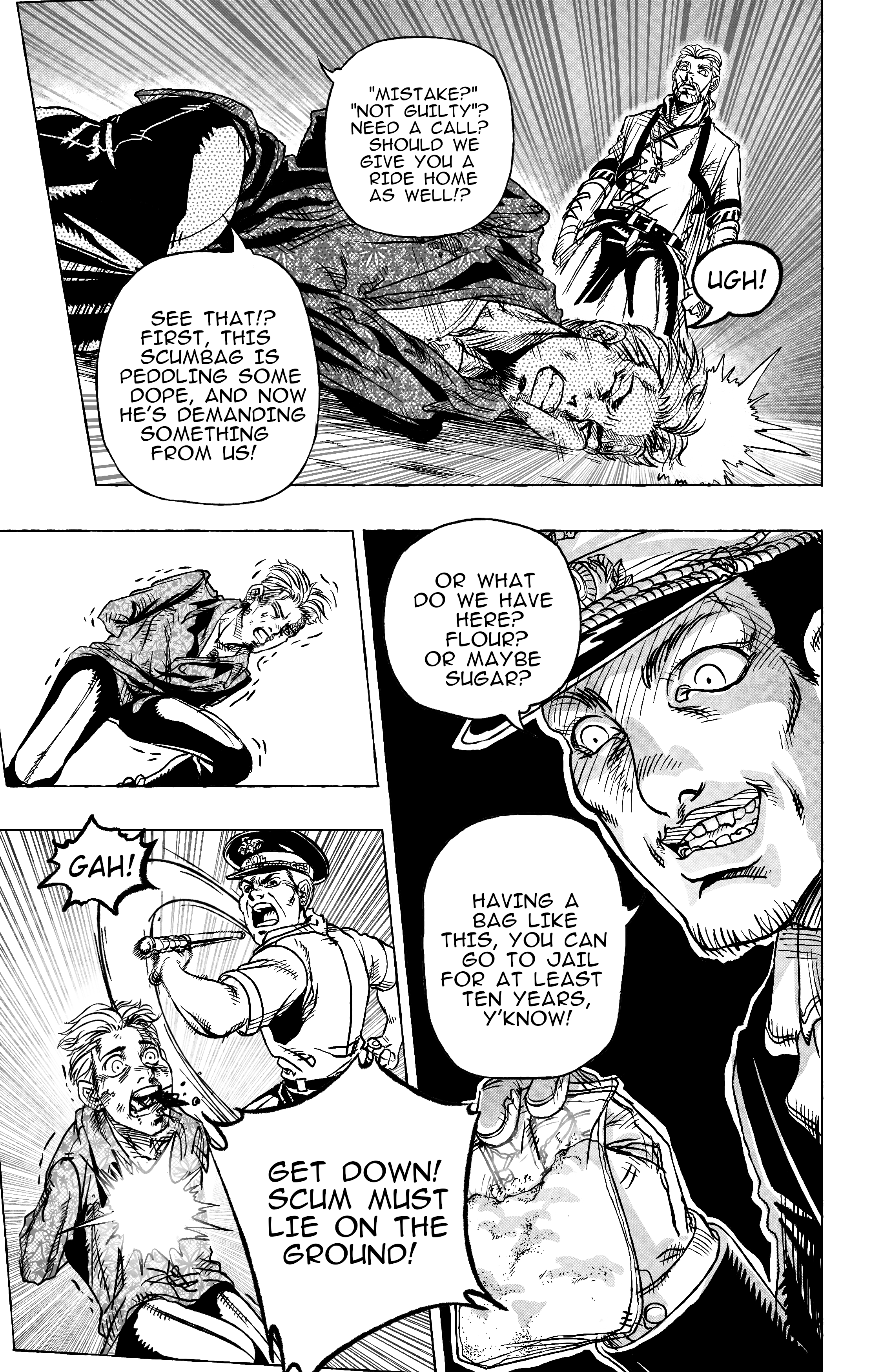 Jojo's Bizarre Adventure: Moscow Calling (Doujinshi) - Vol.2 Chapter 10: Missing In Action Part 2