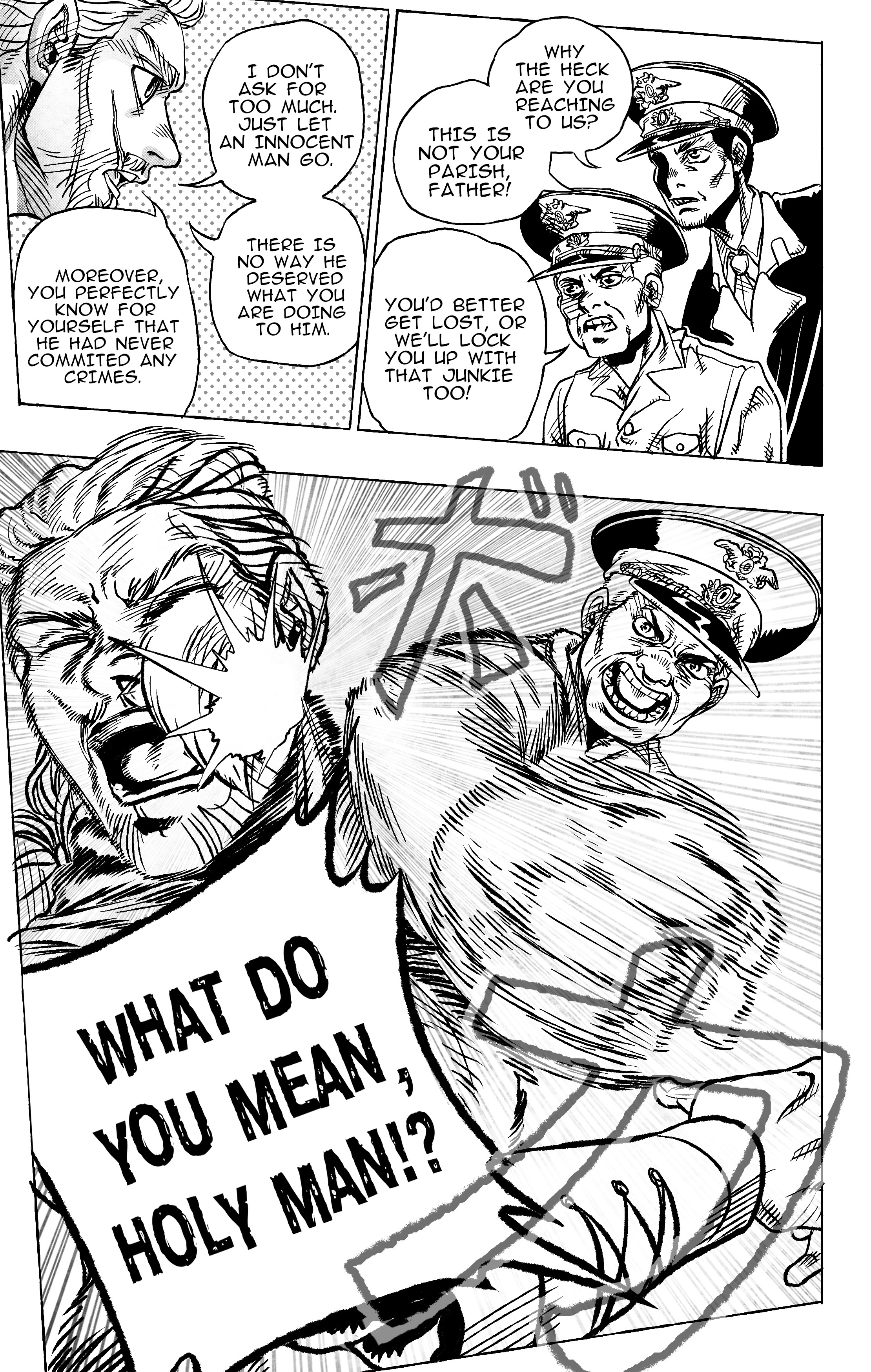 Jojo's Bizarre Adventure: Moscow Calling (Doujinshi) - Vol.2 Chapter 10: Missing In Action Part 2