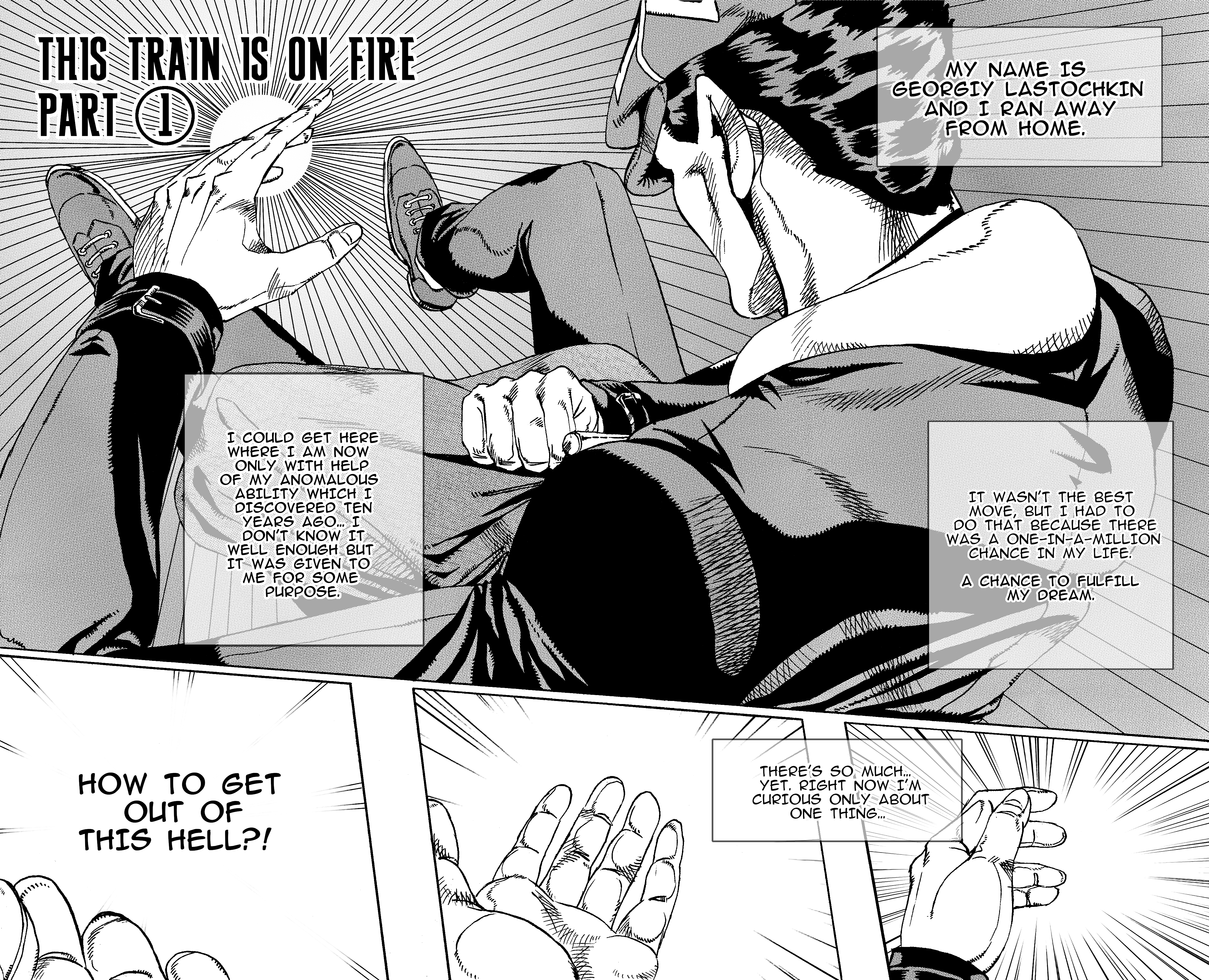 Jojo's Bizarre Adventure: Moscow Calling (Doujinshi) - Vol.1 Chapter 6: This Train Is On Fire Part 1