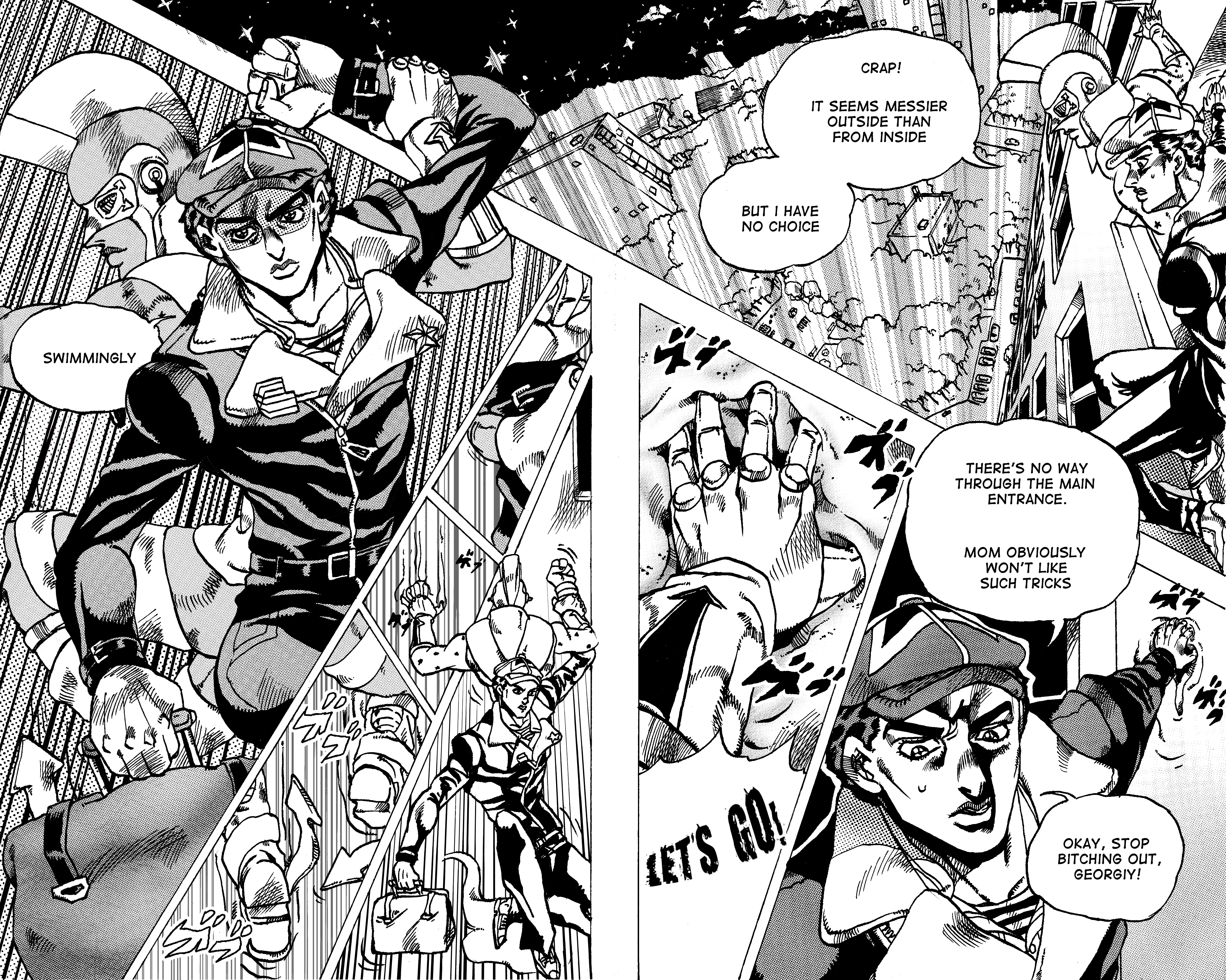 Jojo's Bizarre Adventure: Moscow Calling (Doujinshi) - Vol.1 Chapter 4: Vladivostok 2000 Part 4