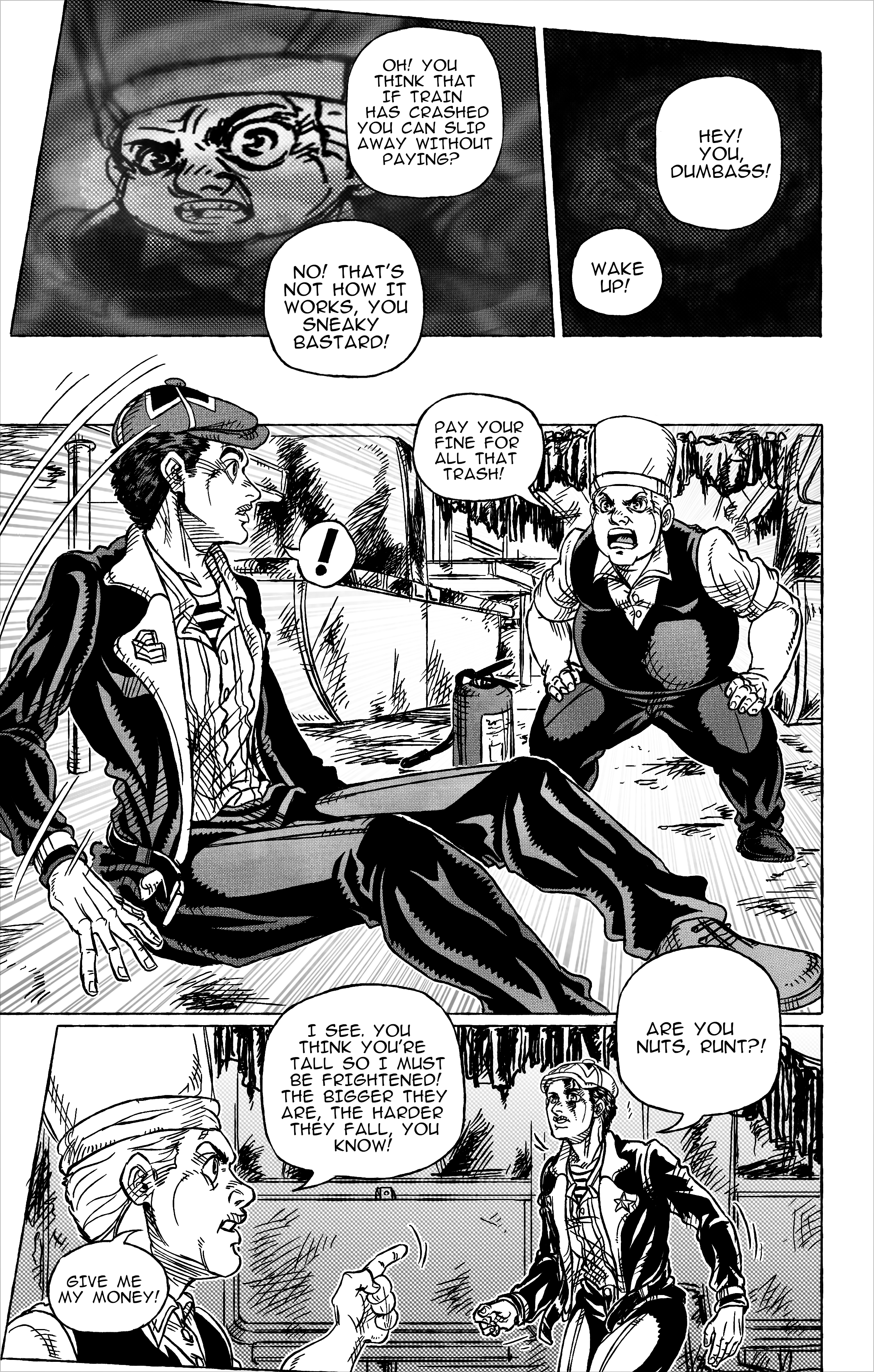 Jojo's Bizarre Adventure: Moscow Calling (Doujinshi) - Vol.2 Chapter 12: Hunt For Wolves Part 1