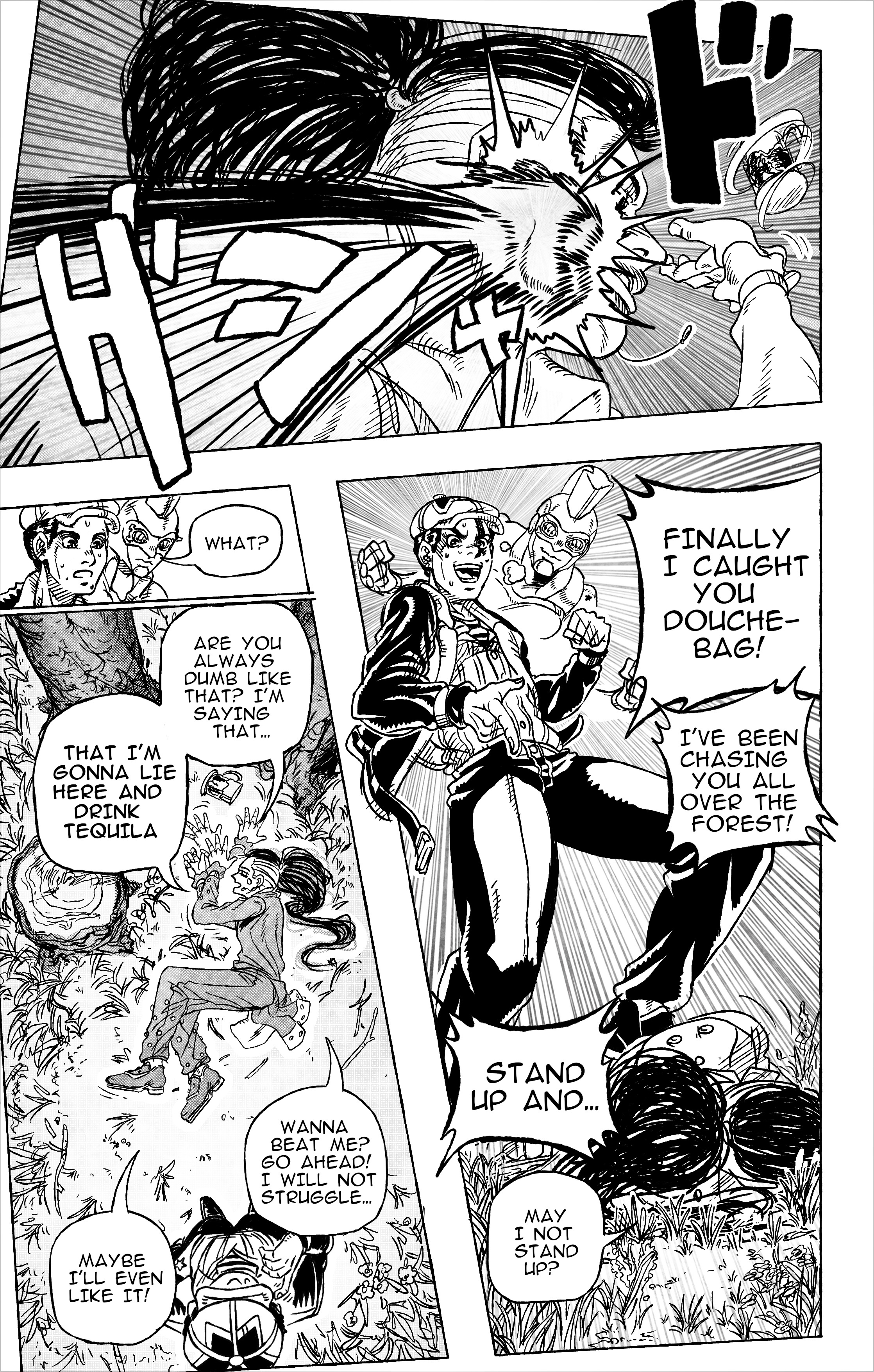 Jojo's Bizarre Adventure: Moscow Calling (Doujinshi) - Vol.2 Chapter 12: Hunt For Wolves Part 1