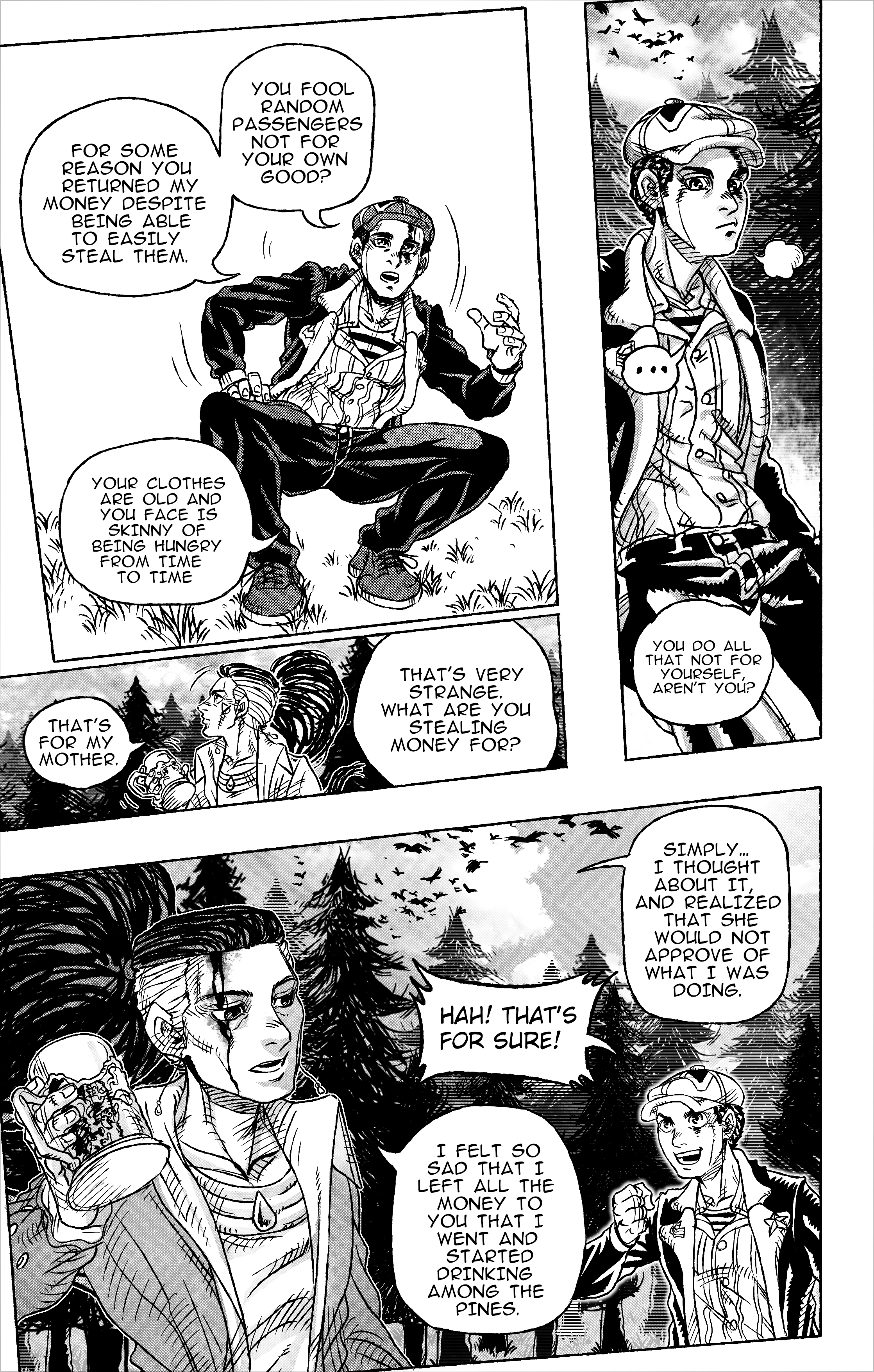 Jojo's Bizarre Adventure: Moscow Calling (Doujinshi) - Vol.2 Chapter 12: Hunt For Wolves Part 1