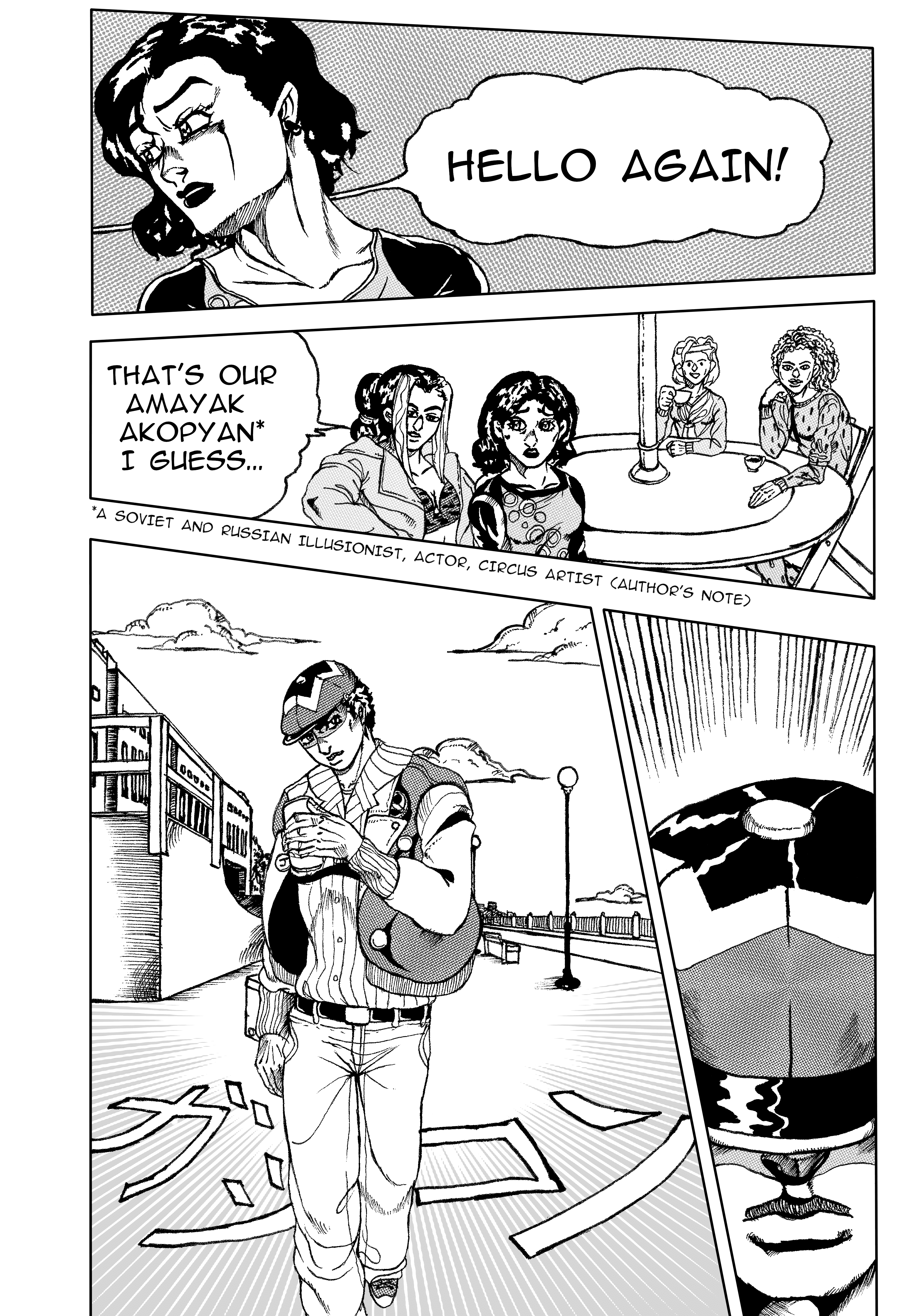 Jojo's Bizarre Adventure: Moscow Calling (Doujinshi) - Vol.1 Chapter 2: Vladivostok 2000 Part 2