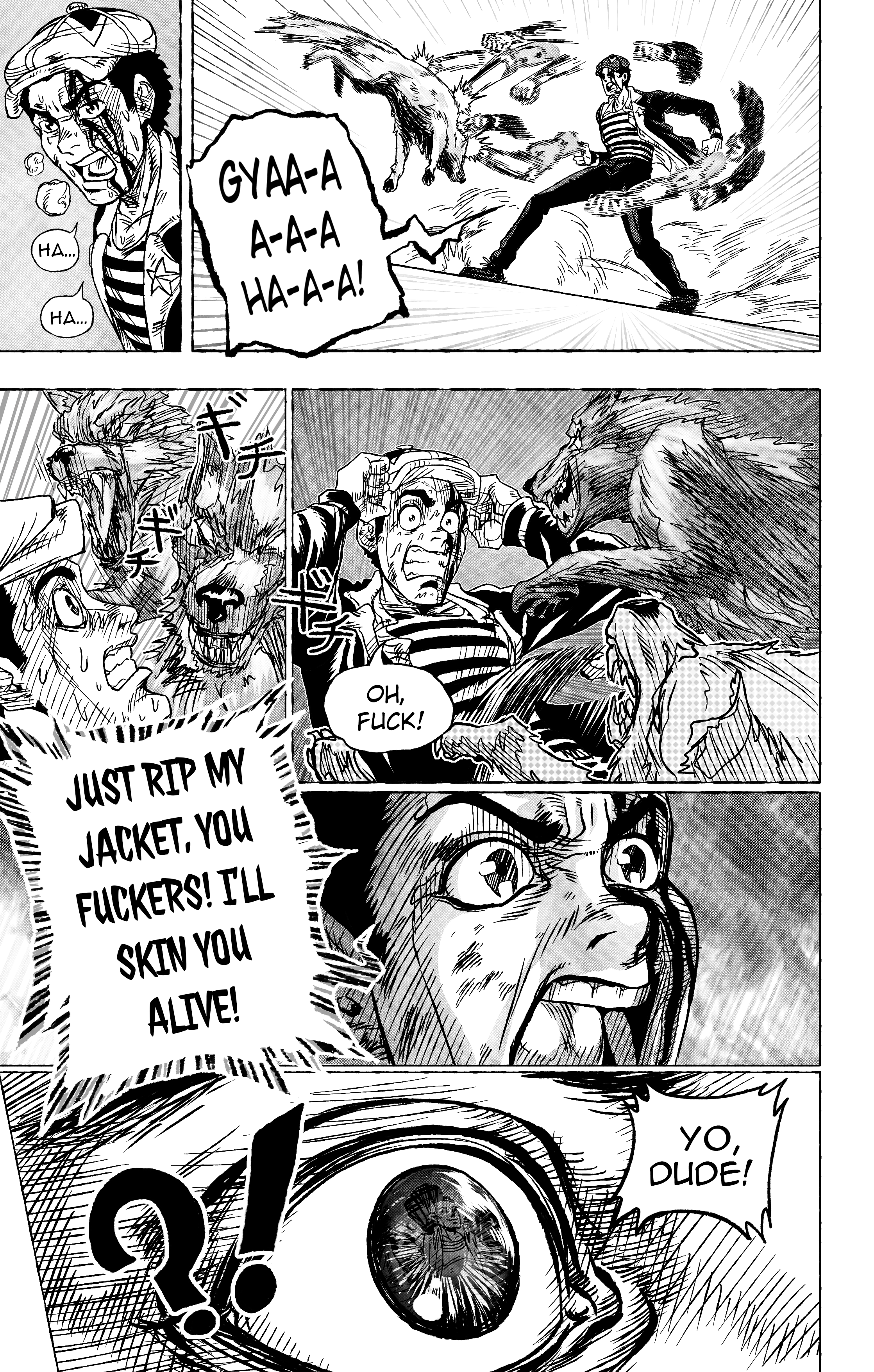 Jojo's Bizarre Adventure: Moscow Calling (Doujinshi) - Vol.2 Chapter 13: Hunt For Wolves Part 2