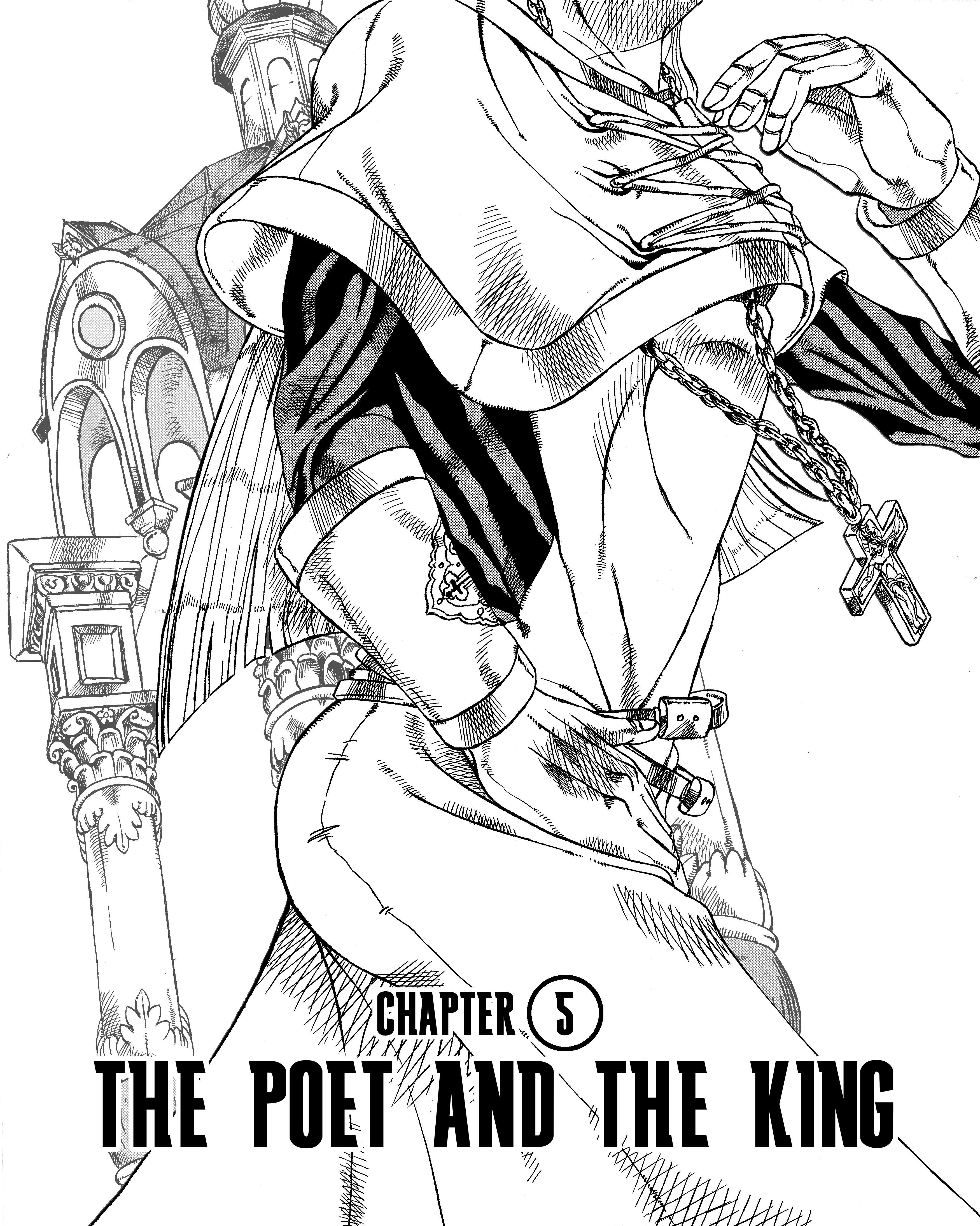 Jojo's Bizarre Adventure: Moscow Calling (Doujinshi) - Vol.1 Chapter 5: The Poet And The King