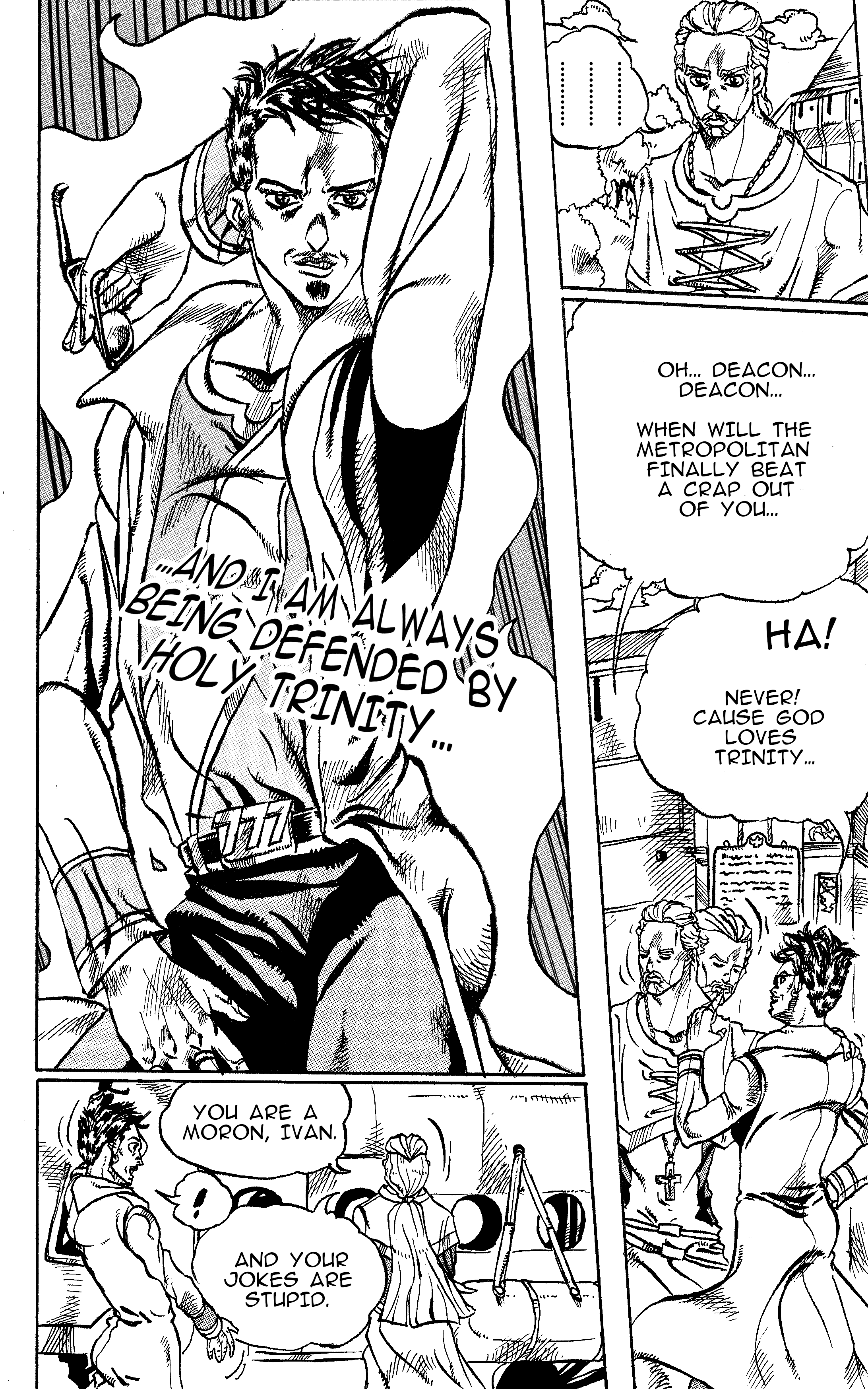 Jojo's Bizarre Adventure: Moscow Calling (Doujinshi) - Vol.1 Chapter 5: The Poet And The King