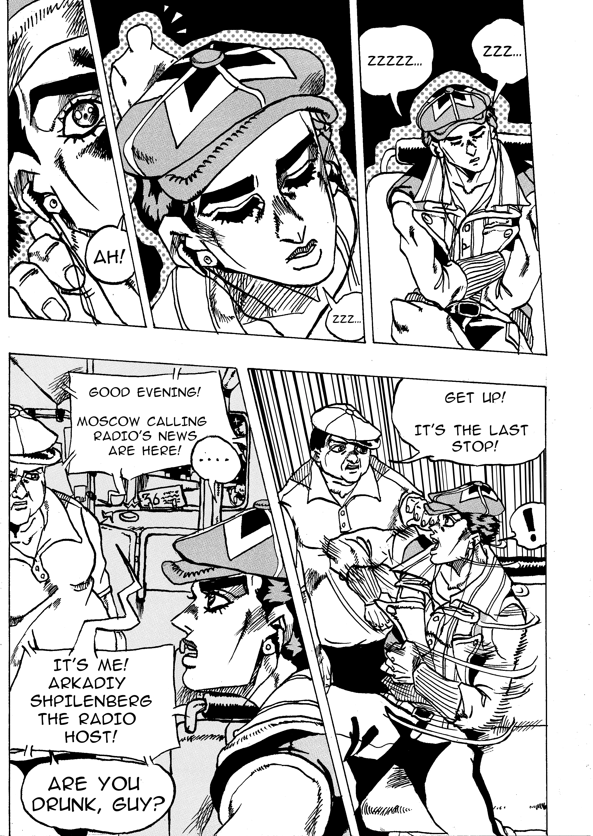 Jojo's Bizarre Adventure: Moscow Calling (Doujinshi) - Vol.1 Chapter 3: Vladivostok 2000 Part 3