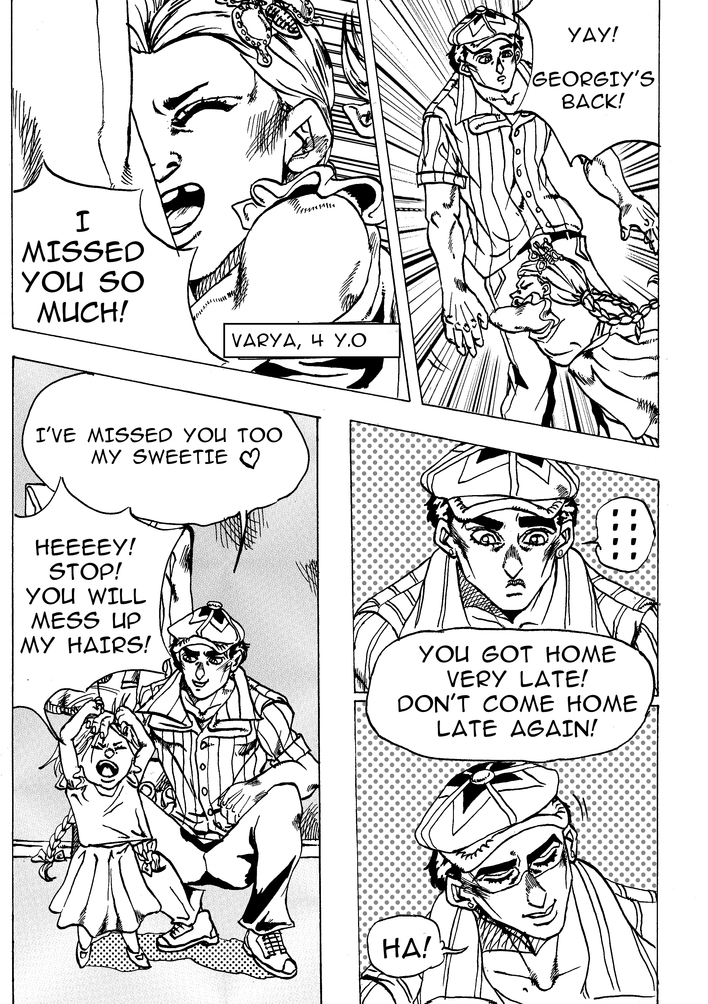 Jojo's Bizarre Adventure: Moscow Calling (Doujinshi) - Vol.1 Chapter 3: Vladivostok 2000 Part 3