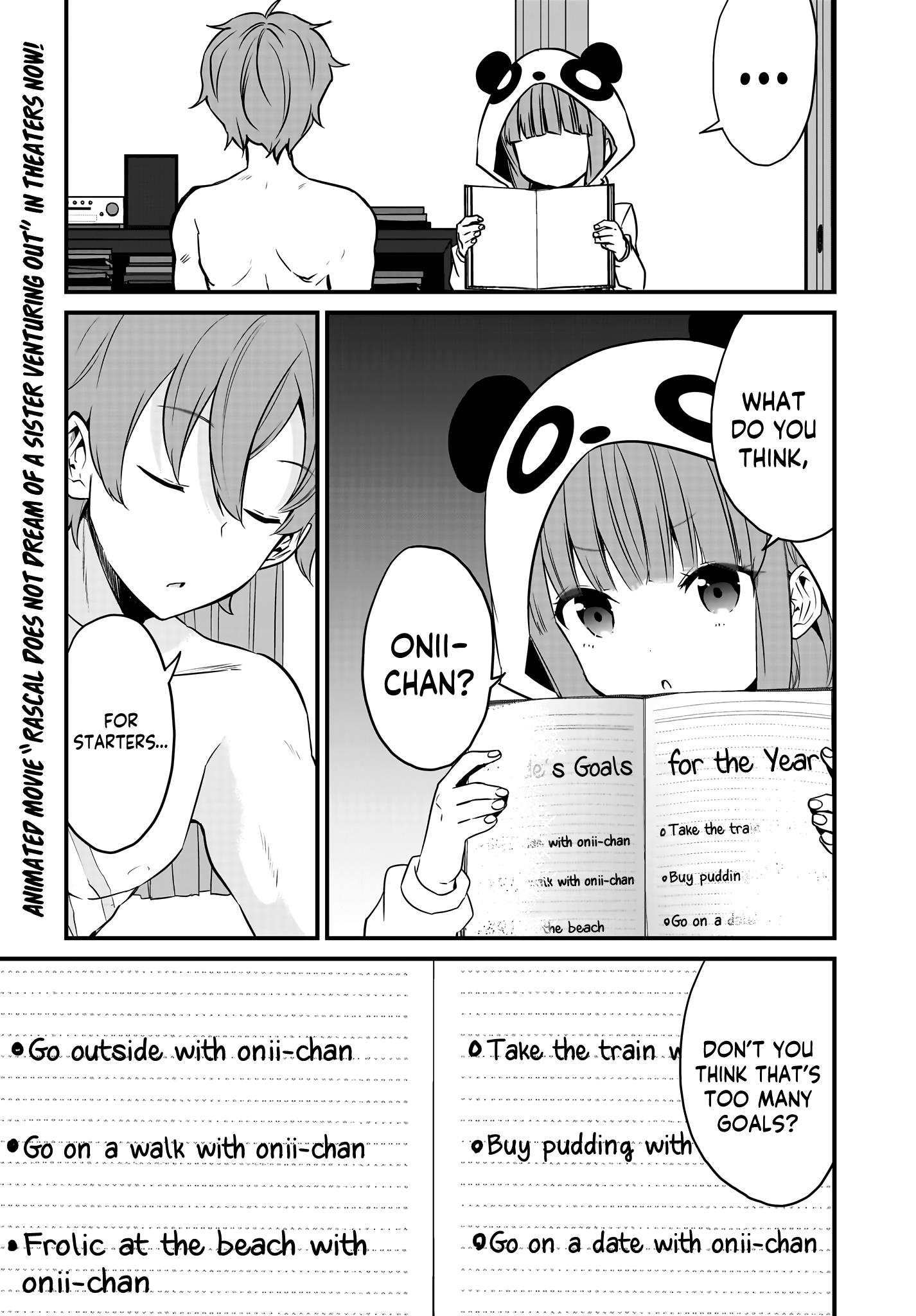 Seishun Buta Yarou Wa Orusuban Imouto No Yume Wo Minai - Chapter 3