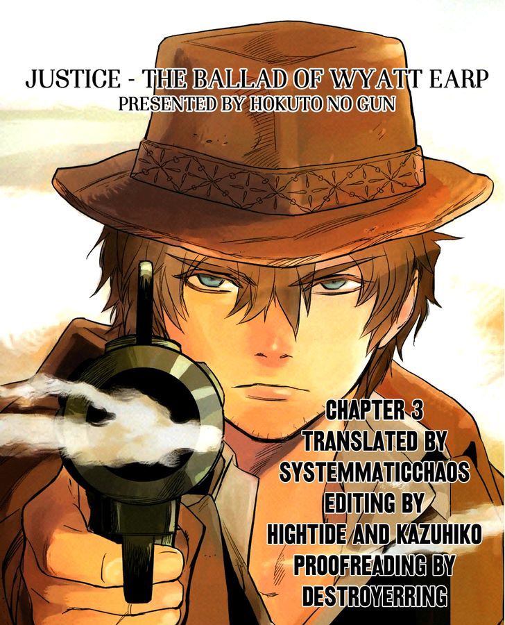 Seigi - Wyatt Earp Monogatari - Vol.1 Chapter 3 : The Day He Gave Up The Gun