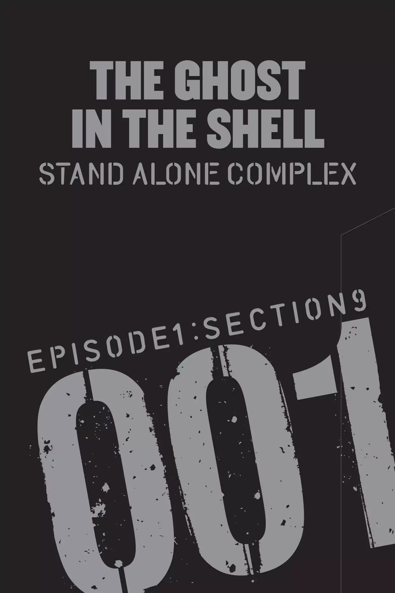 Ghost In The Shell: Stand Alone Complex - Chapter 1: Vol.1 #001: Emergency Meeting