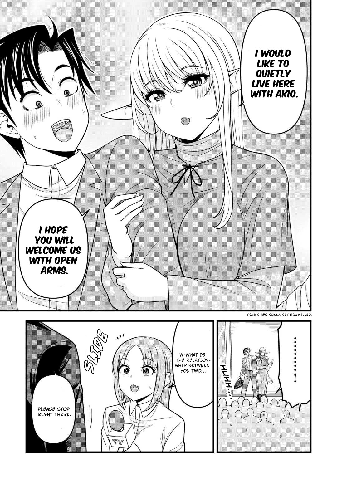 Isekai Kara Elf-San Ga Ochite Kita No Desu Ga!? - Chapter 2