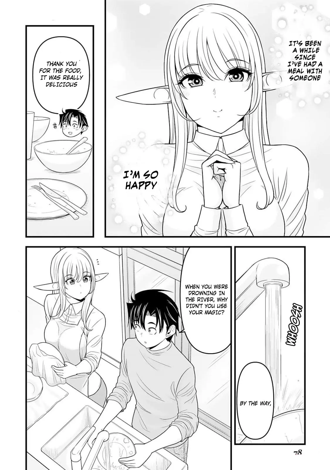 Isekai Kara Elf-San Ga Ochite Kita No Desu Ga!? - Chapter 3